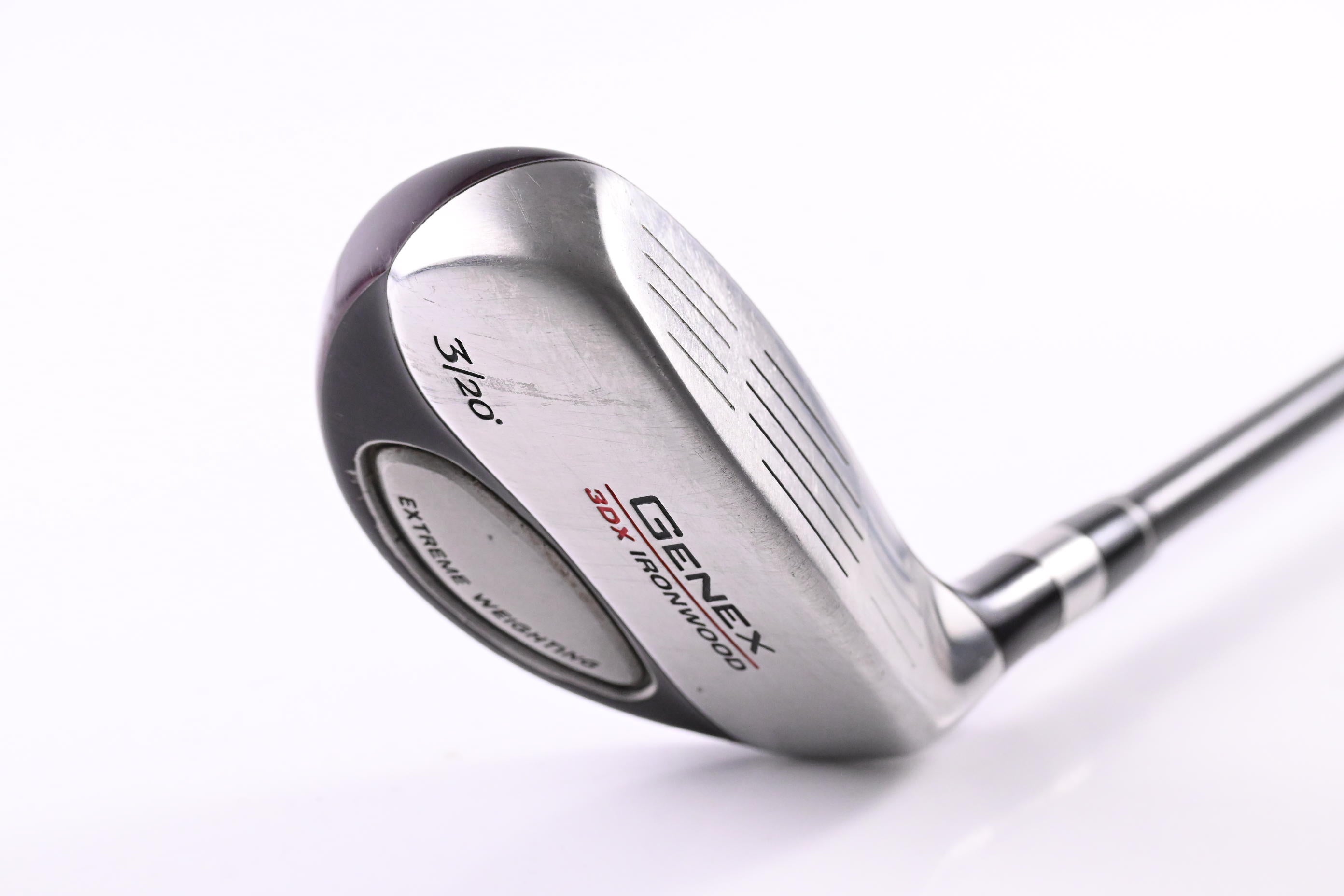 Nickent Genex 3DX #3 Hybrid / 20 Degree / Regular Flex Speed Rated 75 Shaft