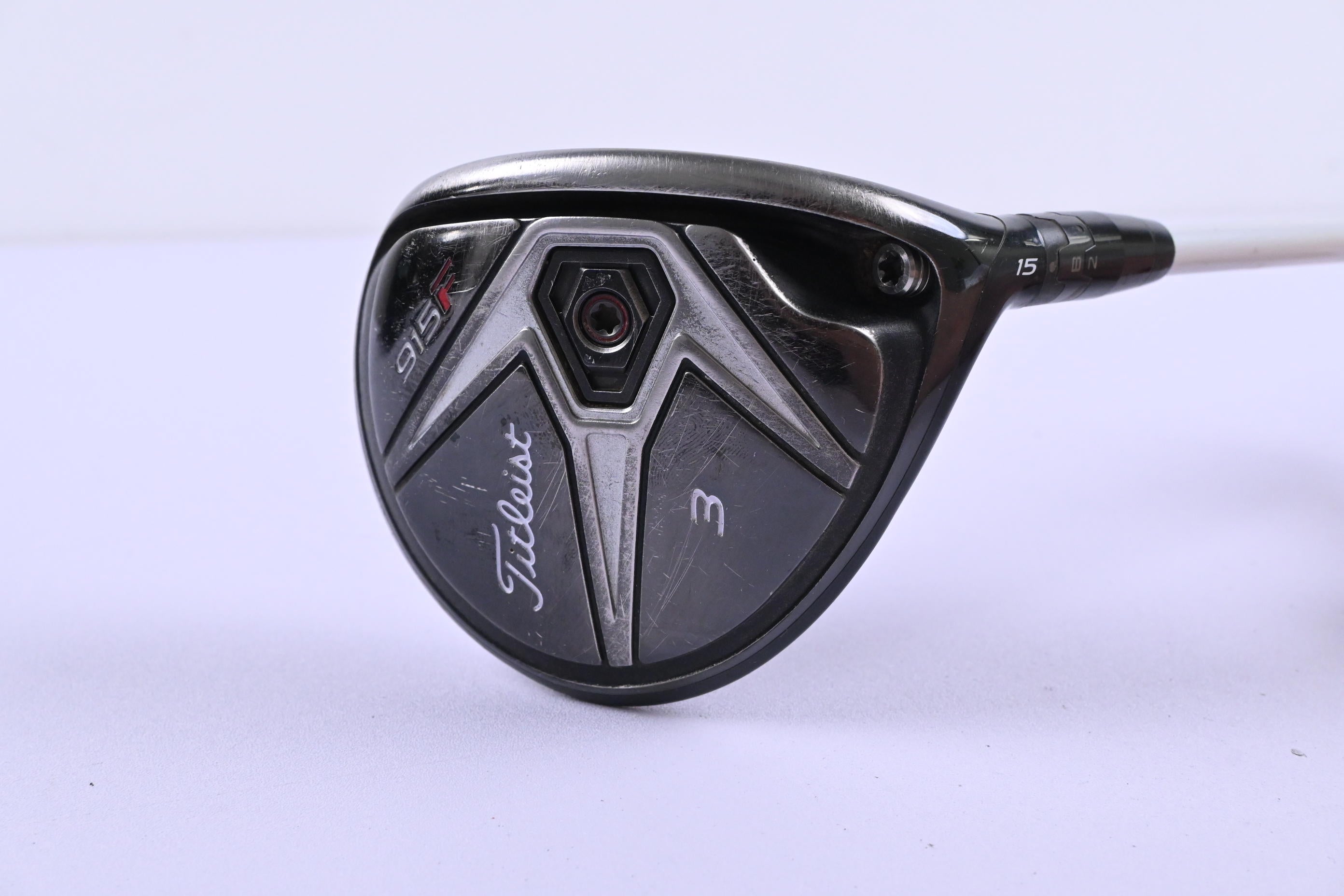 Titleist 915 F #3 Wood / 15 Degree / Stiff Flex Aldila Rogue 70 Shaft