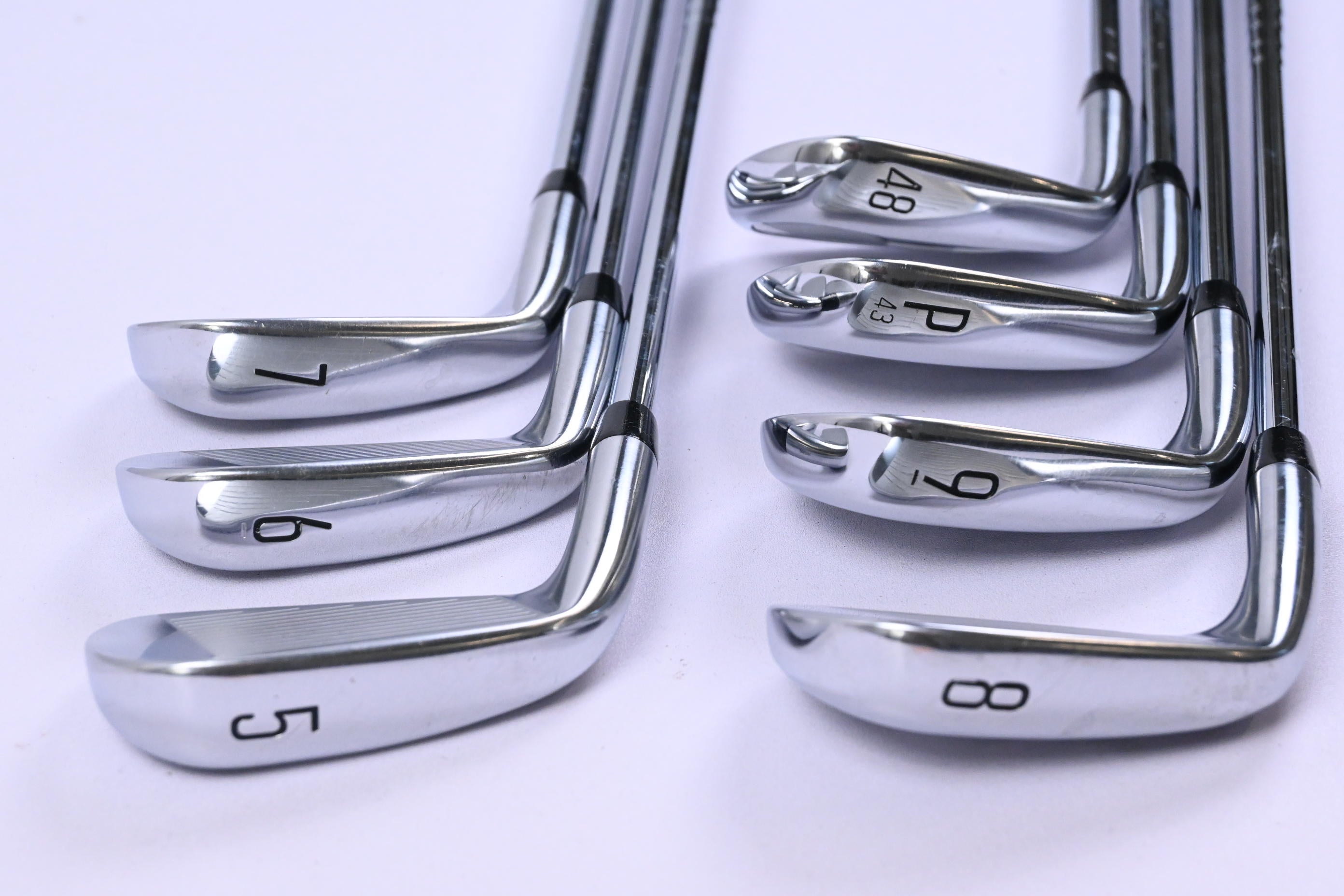 Titleist T200 2021 Irons / 6-PW+GW / Stiff Flex AMT Black S300 Shafts