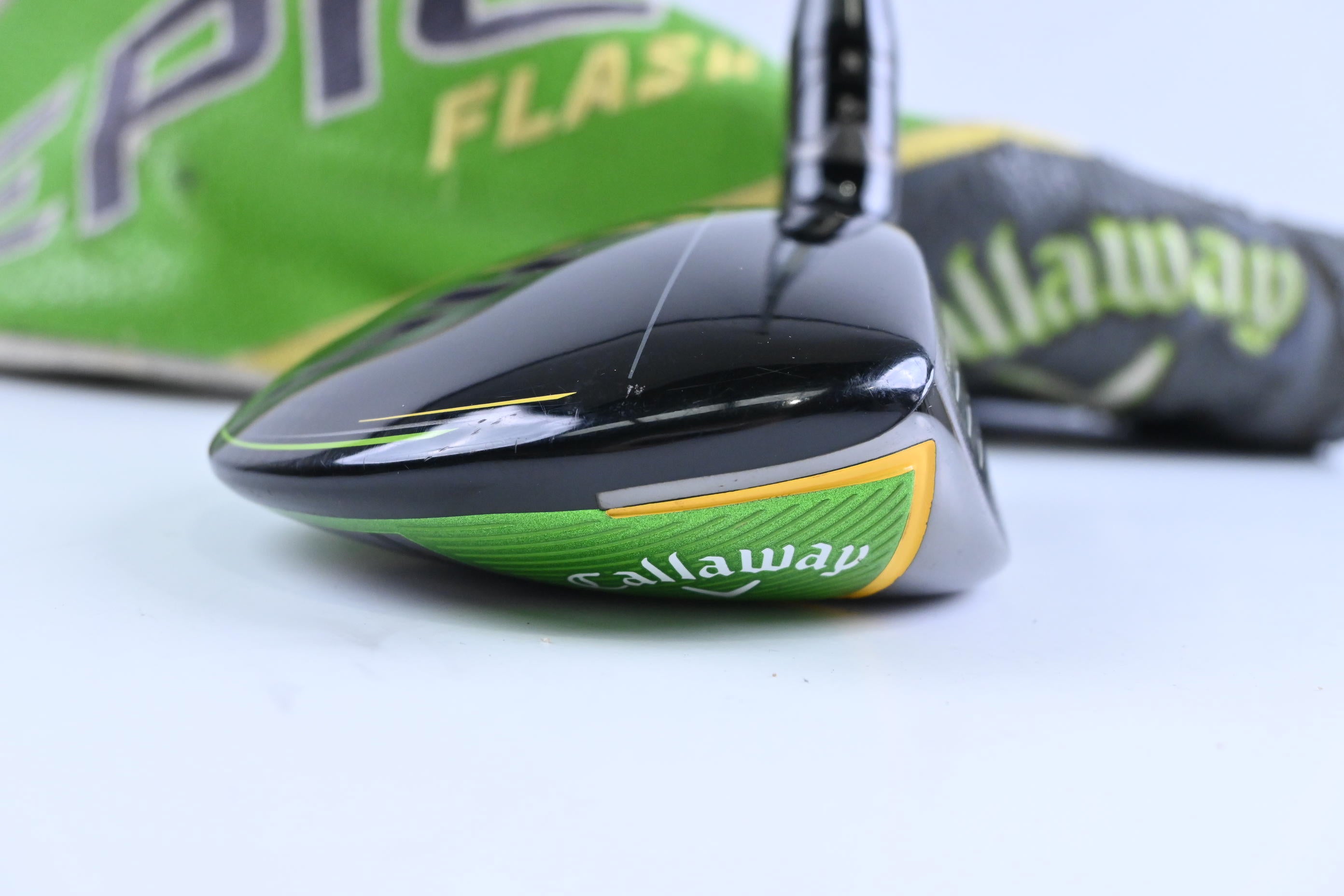Ladies Callaway Epic Flash #7 Wood / 21 Degree / Ladies Flex Evenflow Green 45