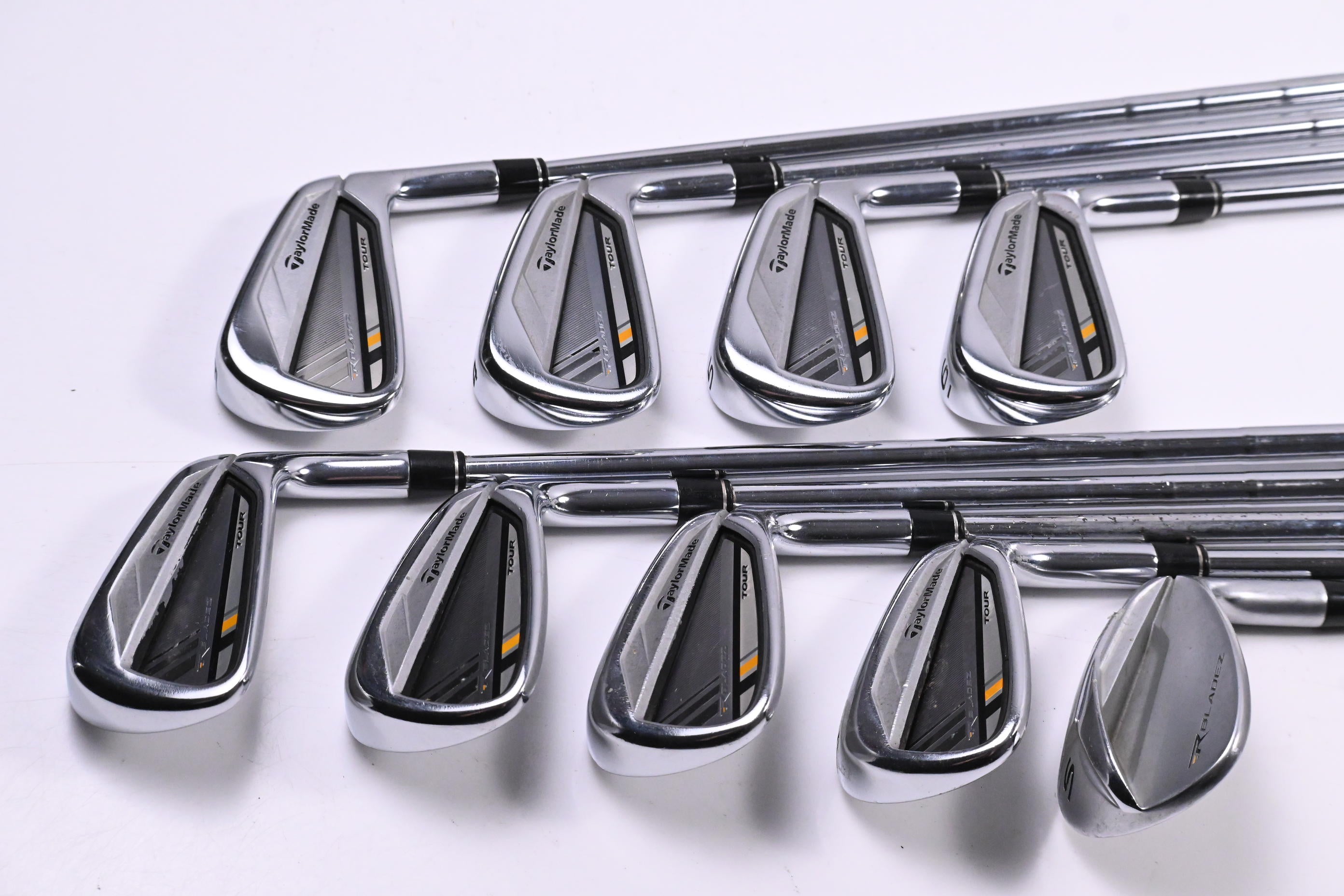 Taylormade Rocketbladez Tour Irons / 3-PW+SW / Stiff Flex KBS Tour Shaft