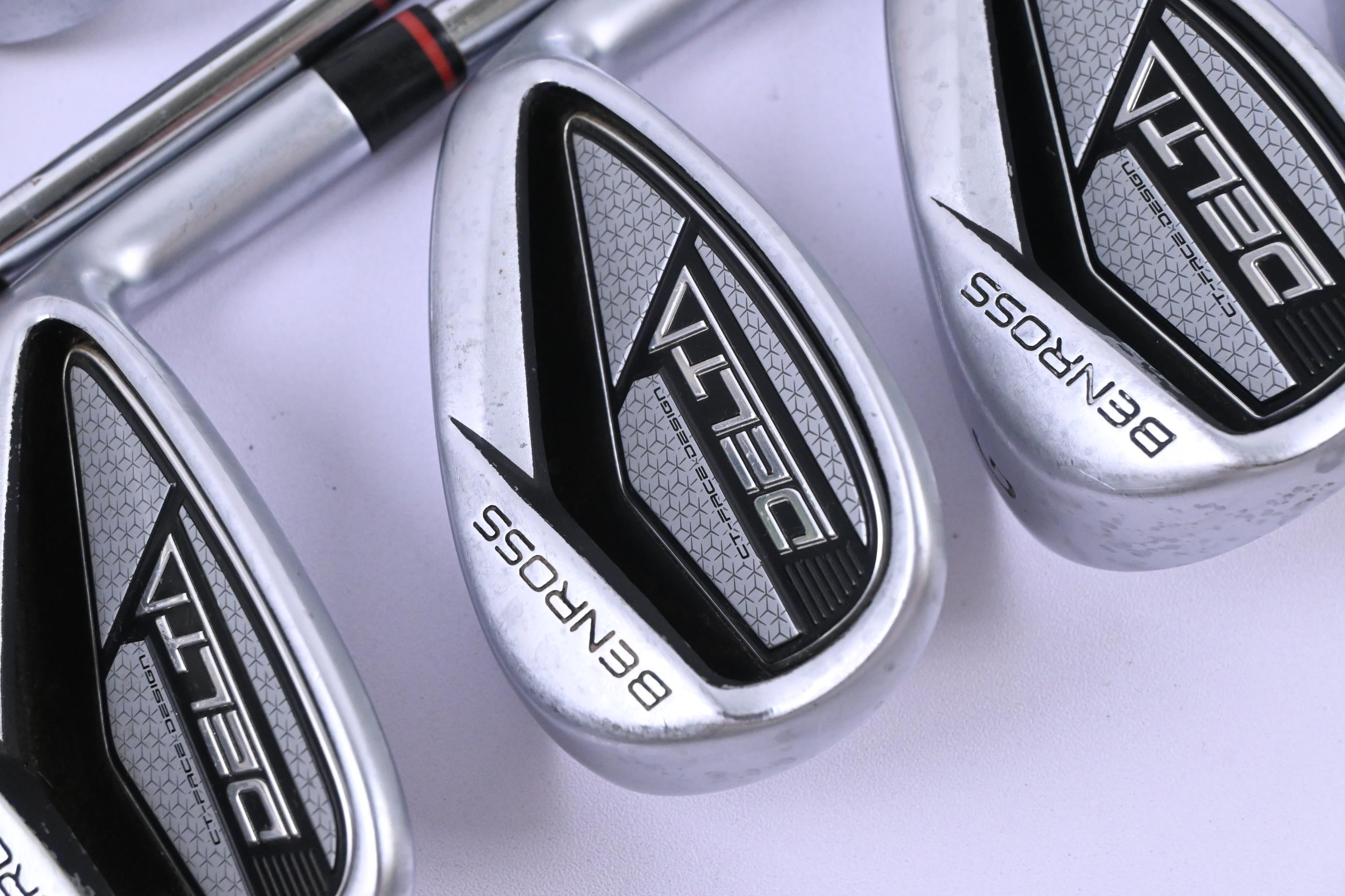 Benross Delta Irons / 4-PW+GW+SW / Regular Flex KBS Max 80 Shafts