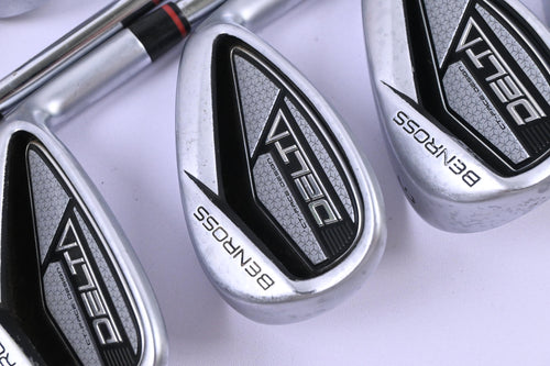 Benross Delta Irons / 4-PW+GW+SW / Regular Flex KBS Max 80 Shafts