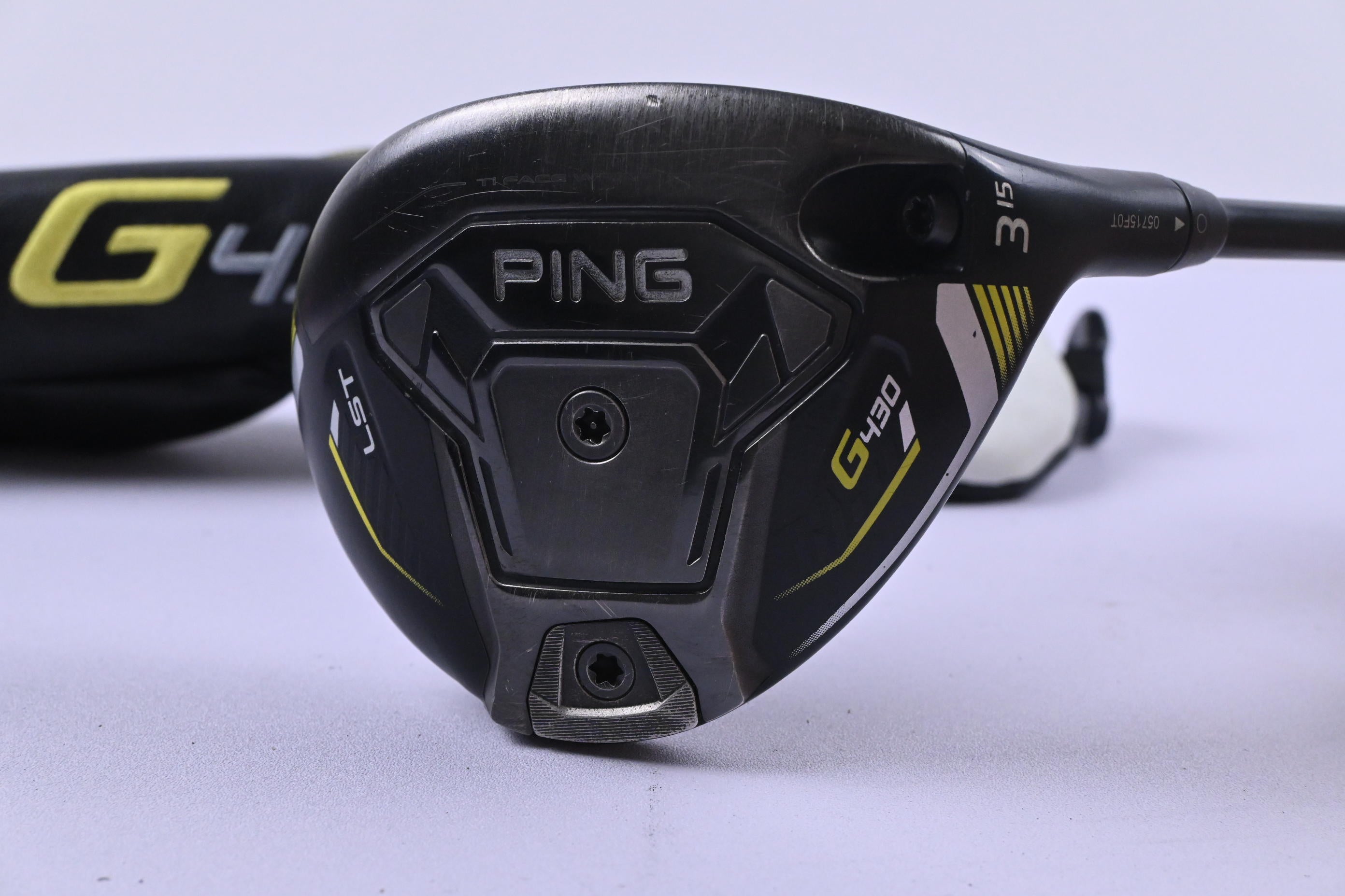 Ping G430 LST #3 Wood / 15 Degree / Stiff Flex Ping Alta CB Black 65 Shaft
