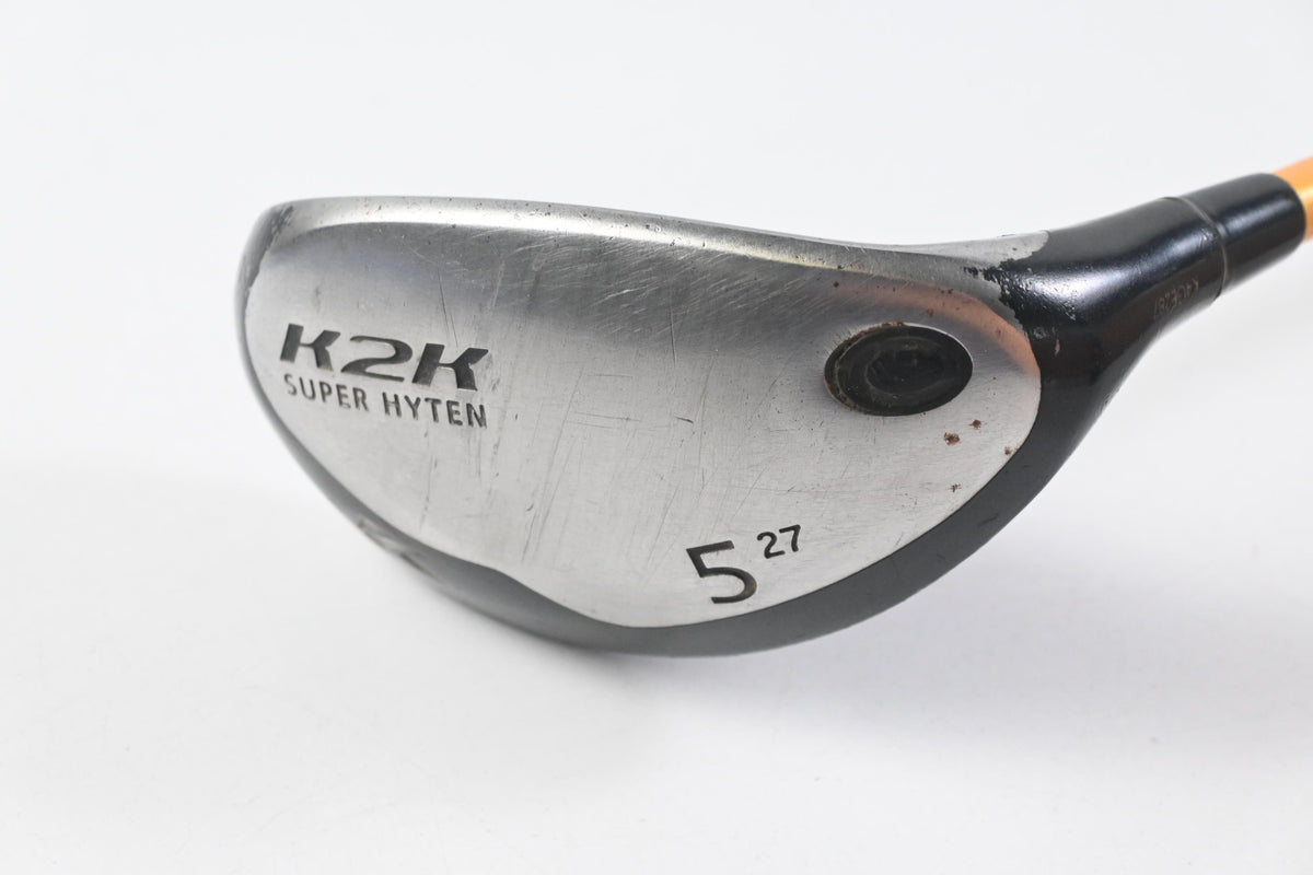 K2K Super Hyten #5 Hybrid / 27 Degree / Stiff Flex UST Proforce Gold 65 Shaft