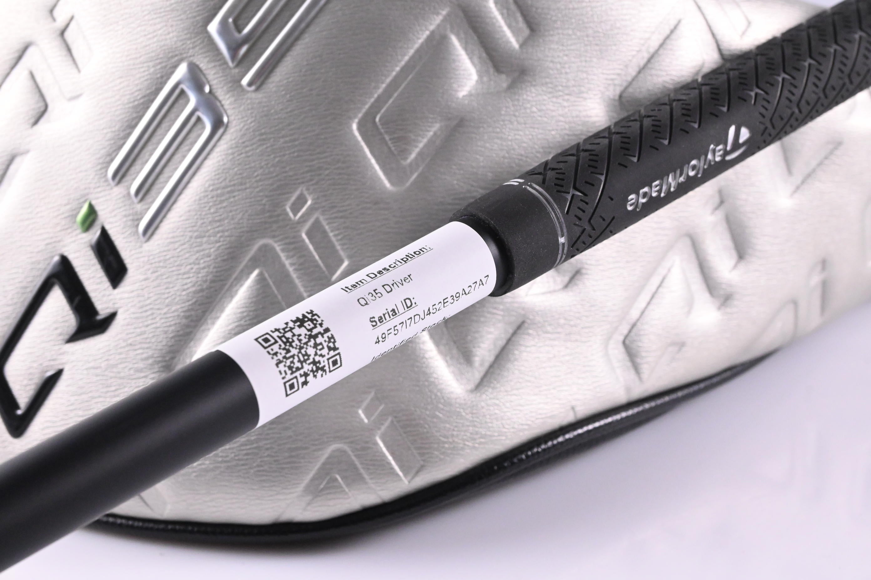 Taylormade Qi35 Driver / 9 Degree / Stiff Flex Reax White 60 Shaft