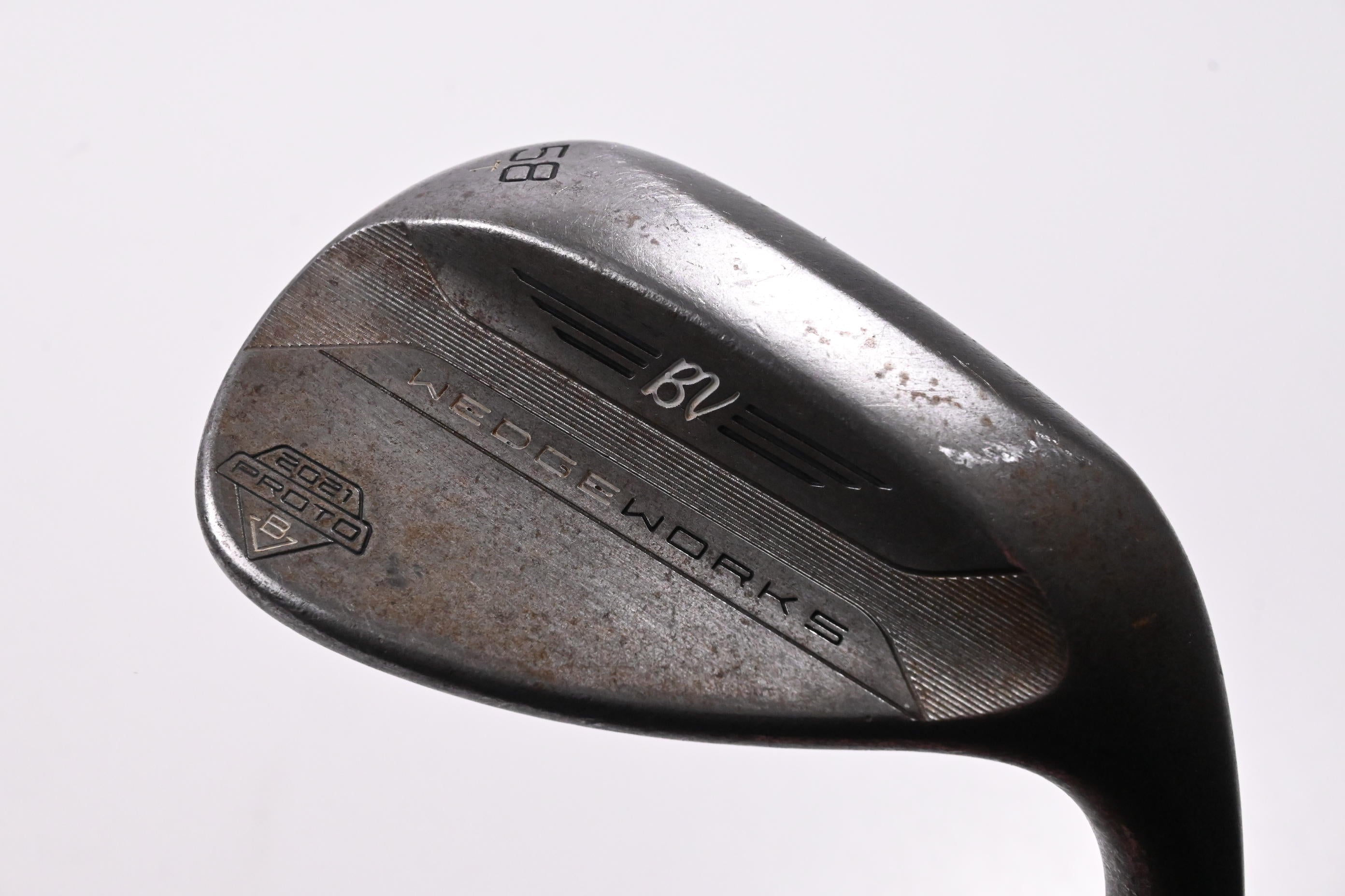 Tour Issue Titleist Vokey Wedgeworks 21 Lob Wedge / 58 Degree / Stiff Flex