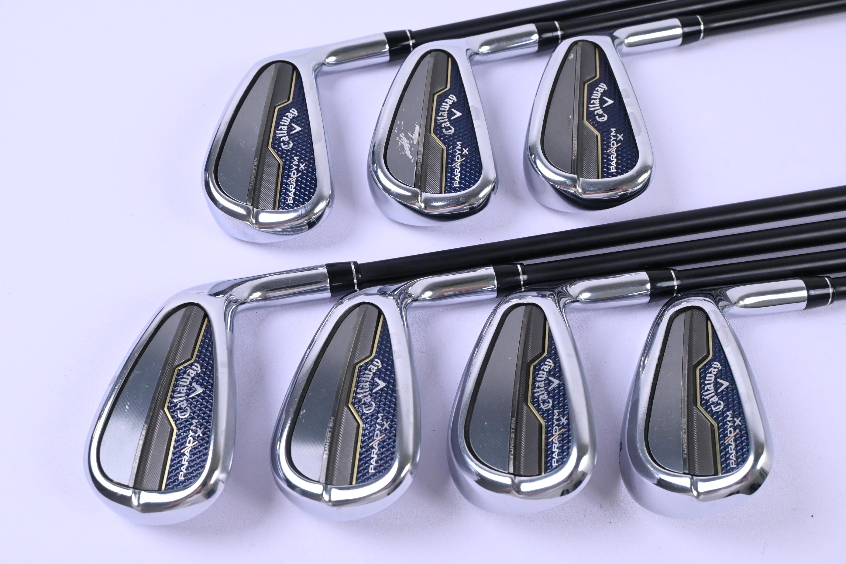 Callaway Paradym X Irons / 5-PW+GW / Senior Flex Project X Cypher 50 Shafts