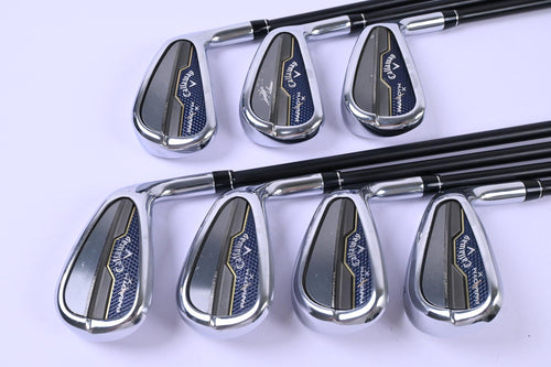 Callaway Paradym X Irons / 5-PW+GW / Senior Flex Project X Cypher 50 Shafts