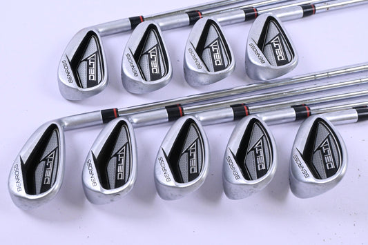 Benross Delta Irons / 4-PW+GW+SW / Regular Flex KBS Max 80 Shafts