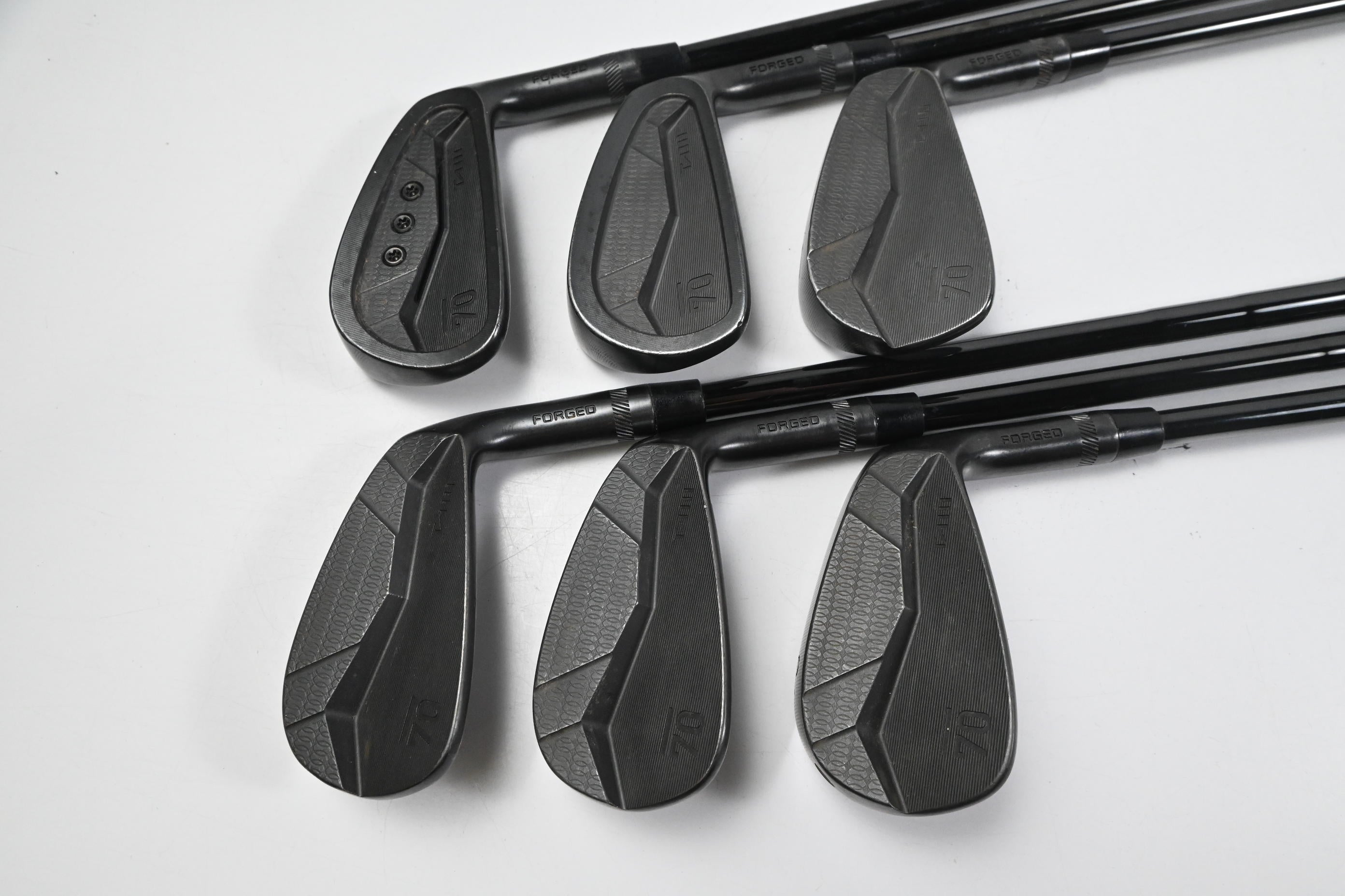 Sub 70 TAIII CB/MB Combo Irons / 5-PW / X-Flex KBS Tour 130 Steel Shafts