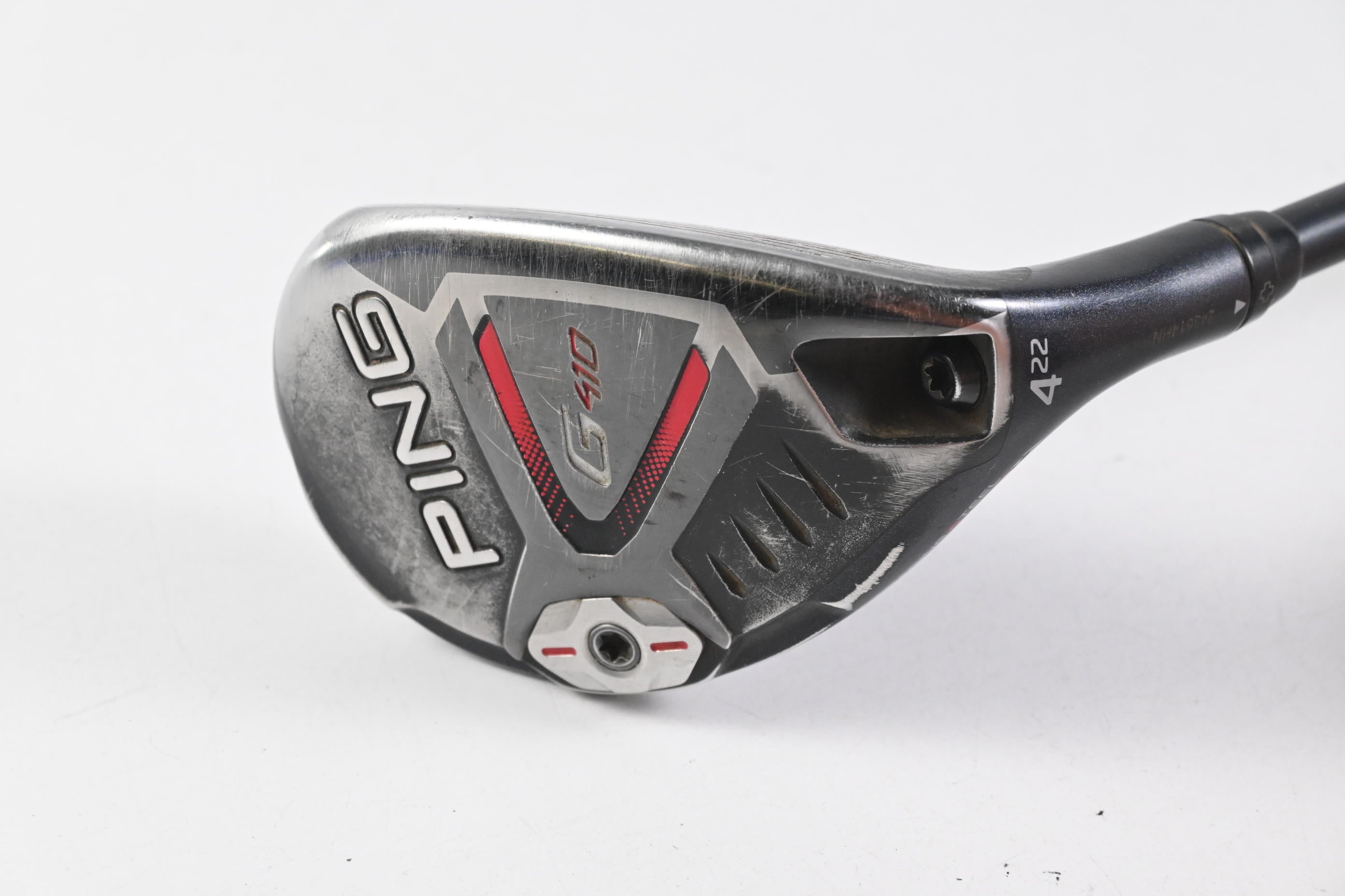 Ping G410 #4 Hybrid / 22 Degree / Regular Flex Ping Alta CB Red 70 Shaft