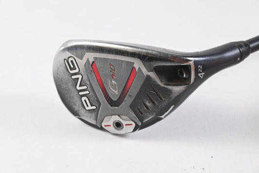 Ping G410 #4 Hybrid / 22 Degree / Regular Flex Ping Alta CB Red 70 Shaft