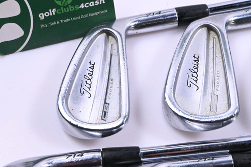 Titleist 714 CB Irons / 4-PW / Stiff Flex Project X Rifle Shafts