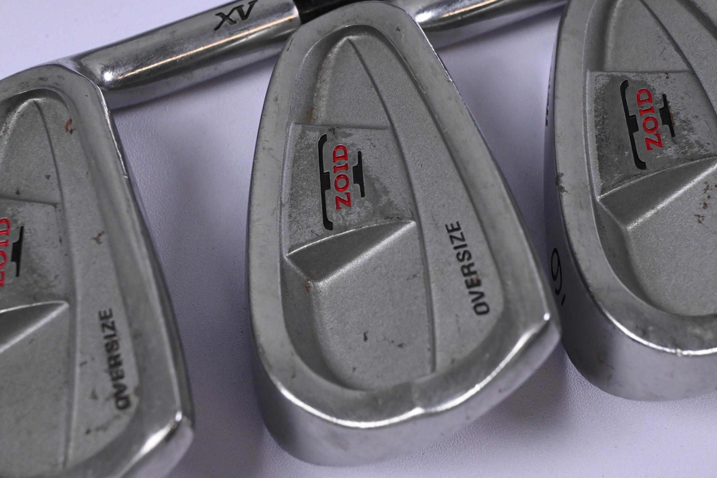 Mizuno T-Zoid O/S Irons / 3-PW / Regular Flex Dynalite Gold R400 Shafts