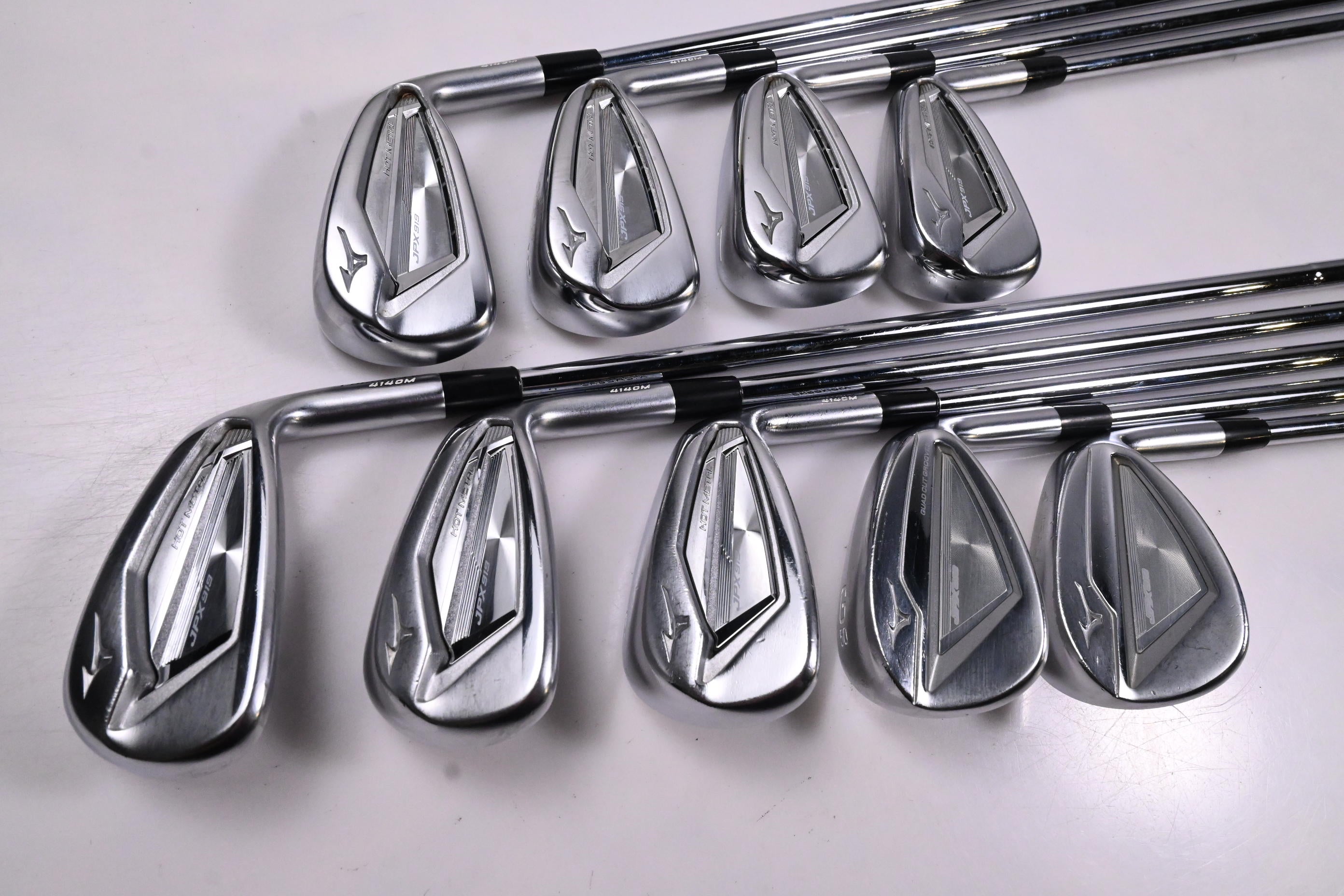 Mizuno JPX 919 Hot Metal Irons / 4-PW+GW+SW / Stiff Flex N.S.Pro Modus³ Tour 120