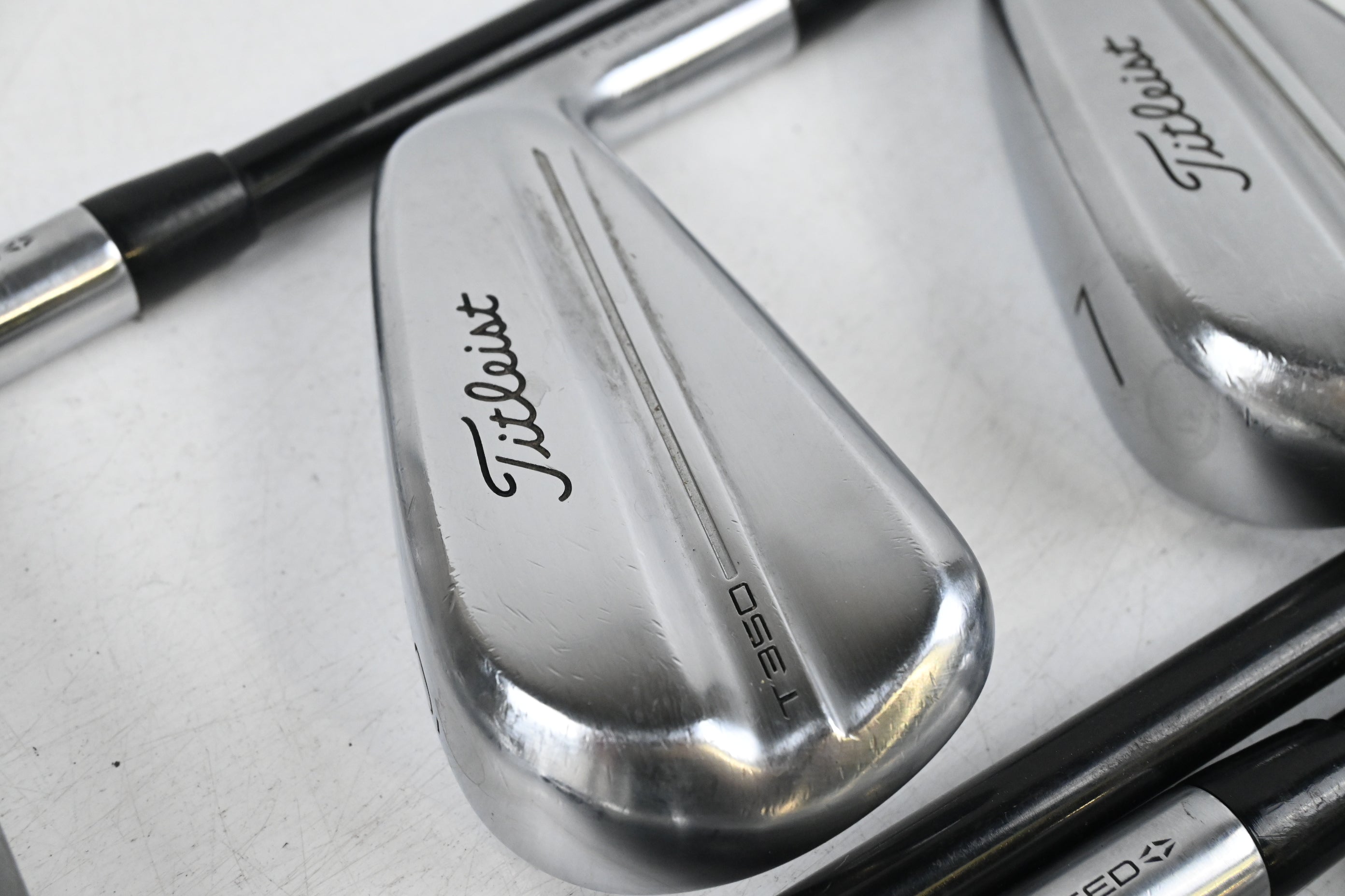 Titleist T350 2025 Irons / 5-PW / Stiff Flex MMT Black 95 Shafts