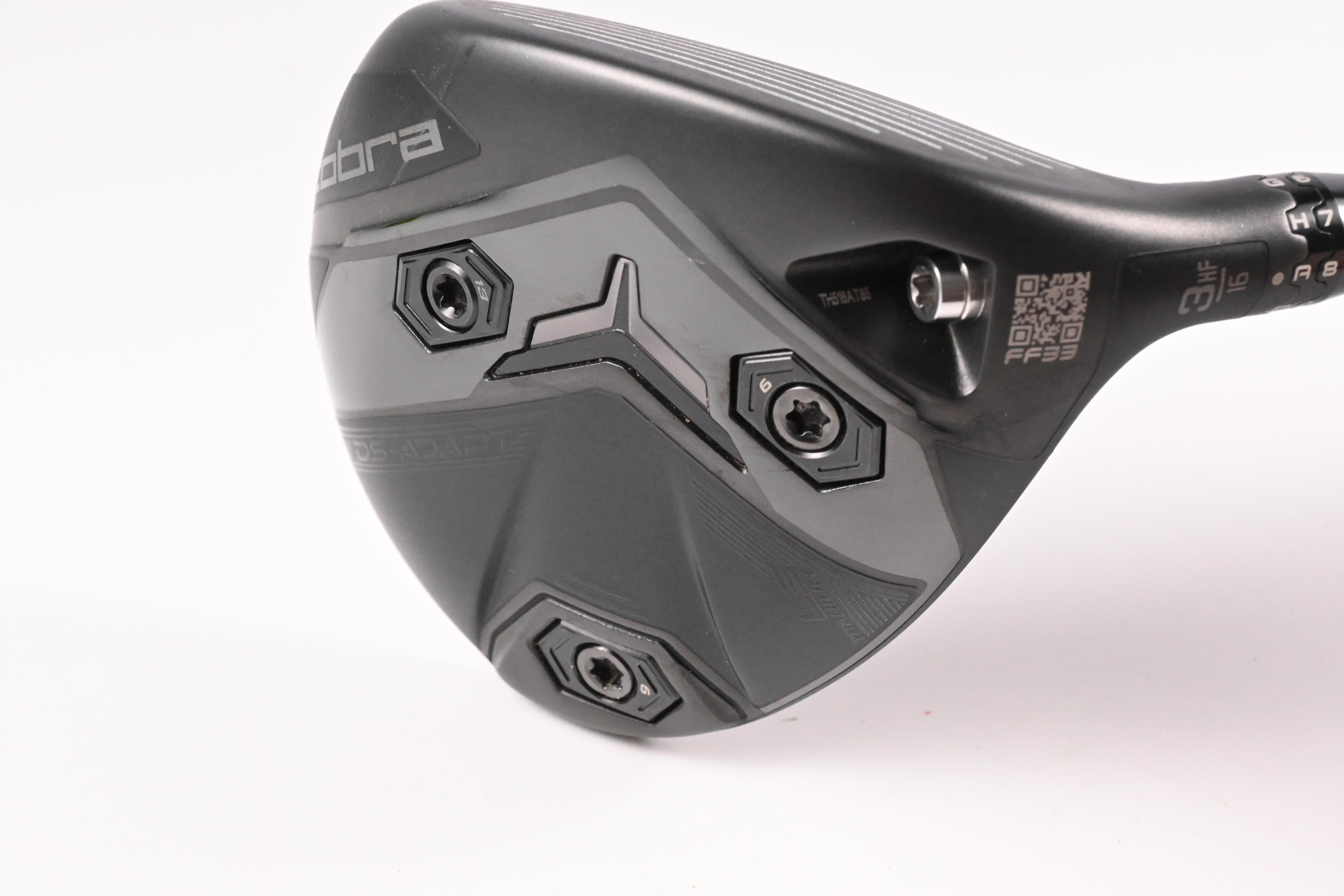 Cobra DS-Adapt LS Titanium #3HF Wood / 16 Degree / Stiff Flex Denali Blue 70