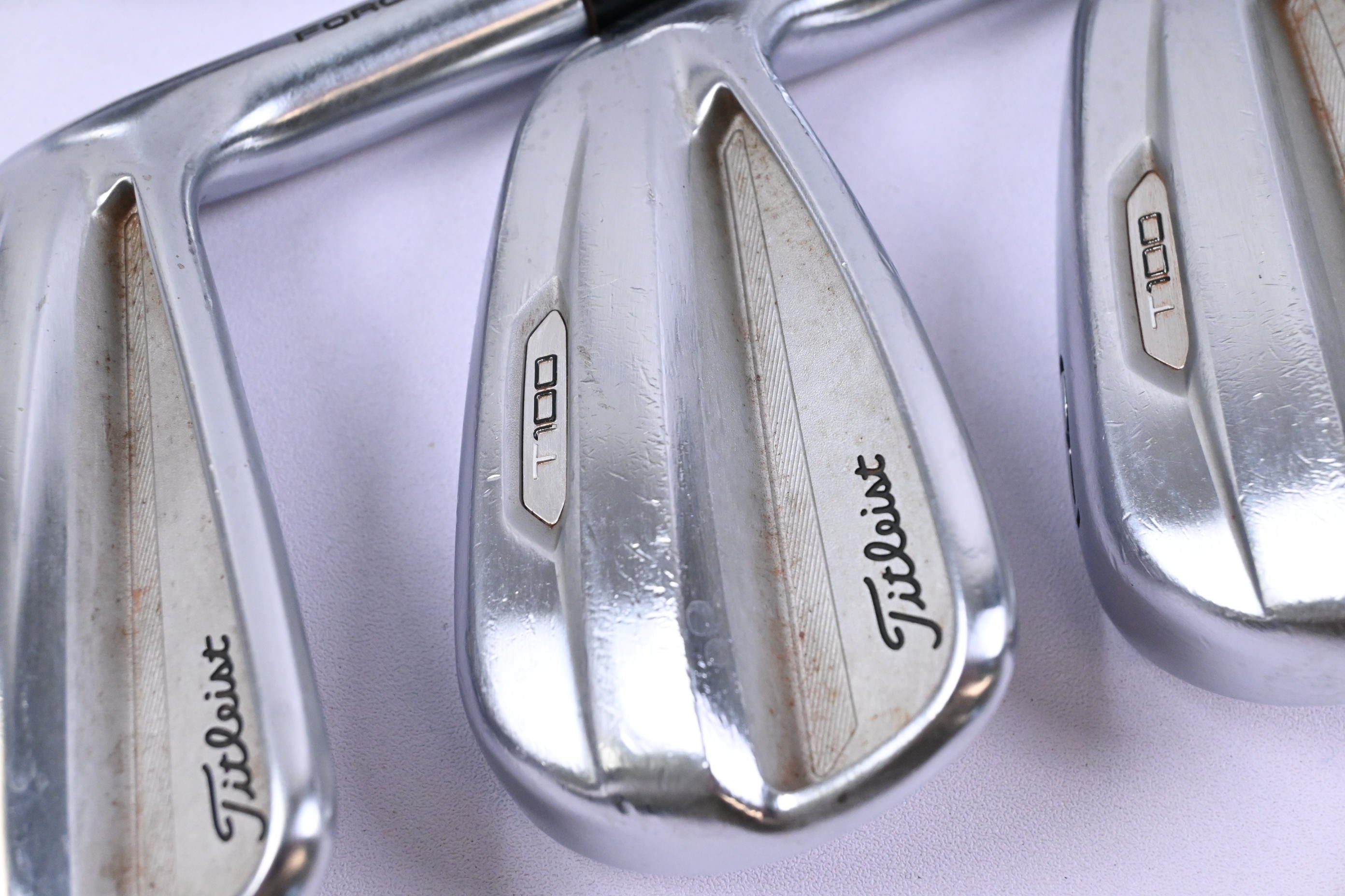 Titleist T100 2021 Irons / 4-9i / X-Flex Steel Shafts