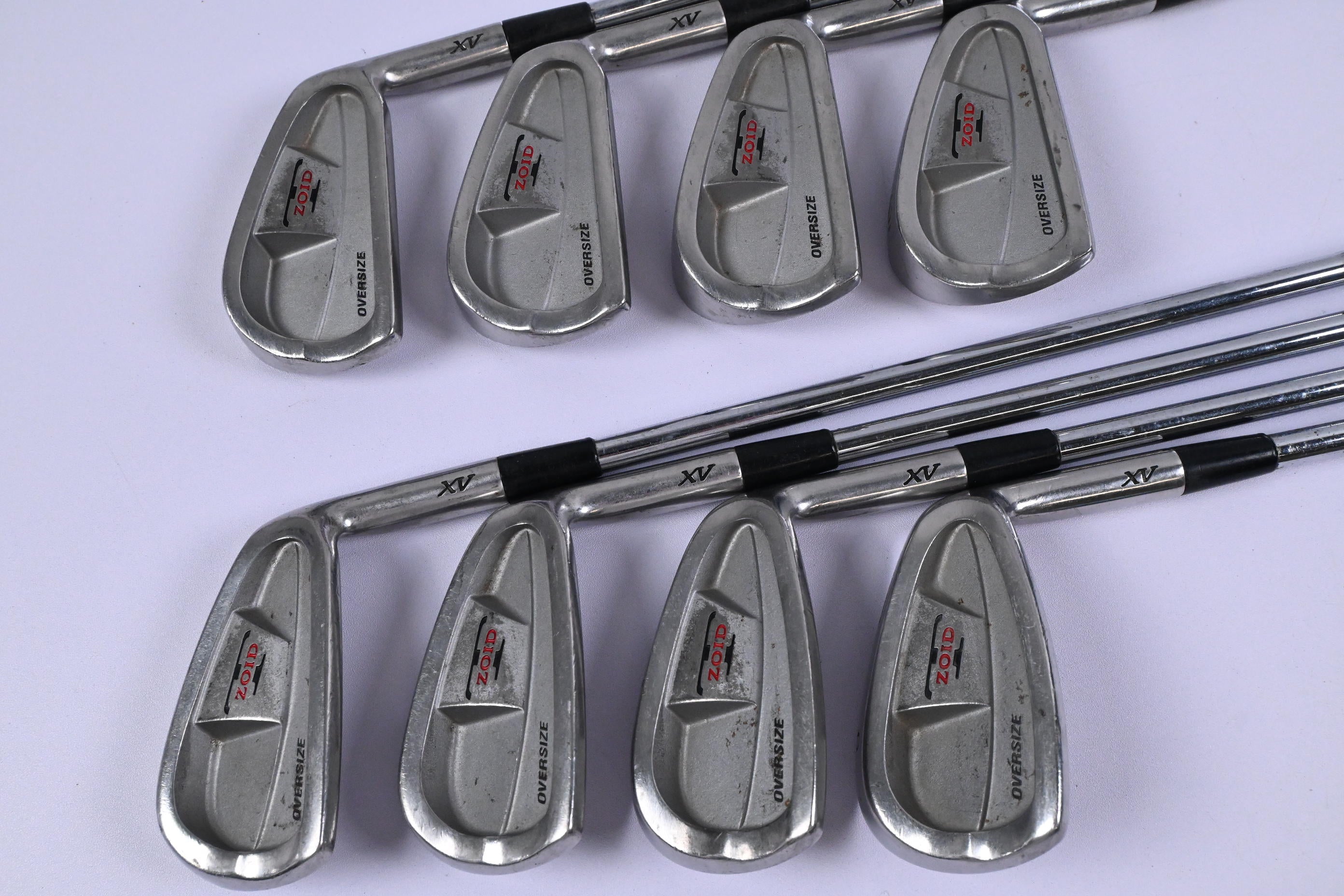 Mizuno T-Zoid O/S Irons / 3-PW / Regular Flex Dynalite Gold R400 Shafts