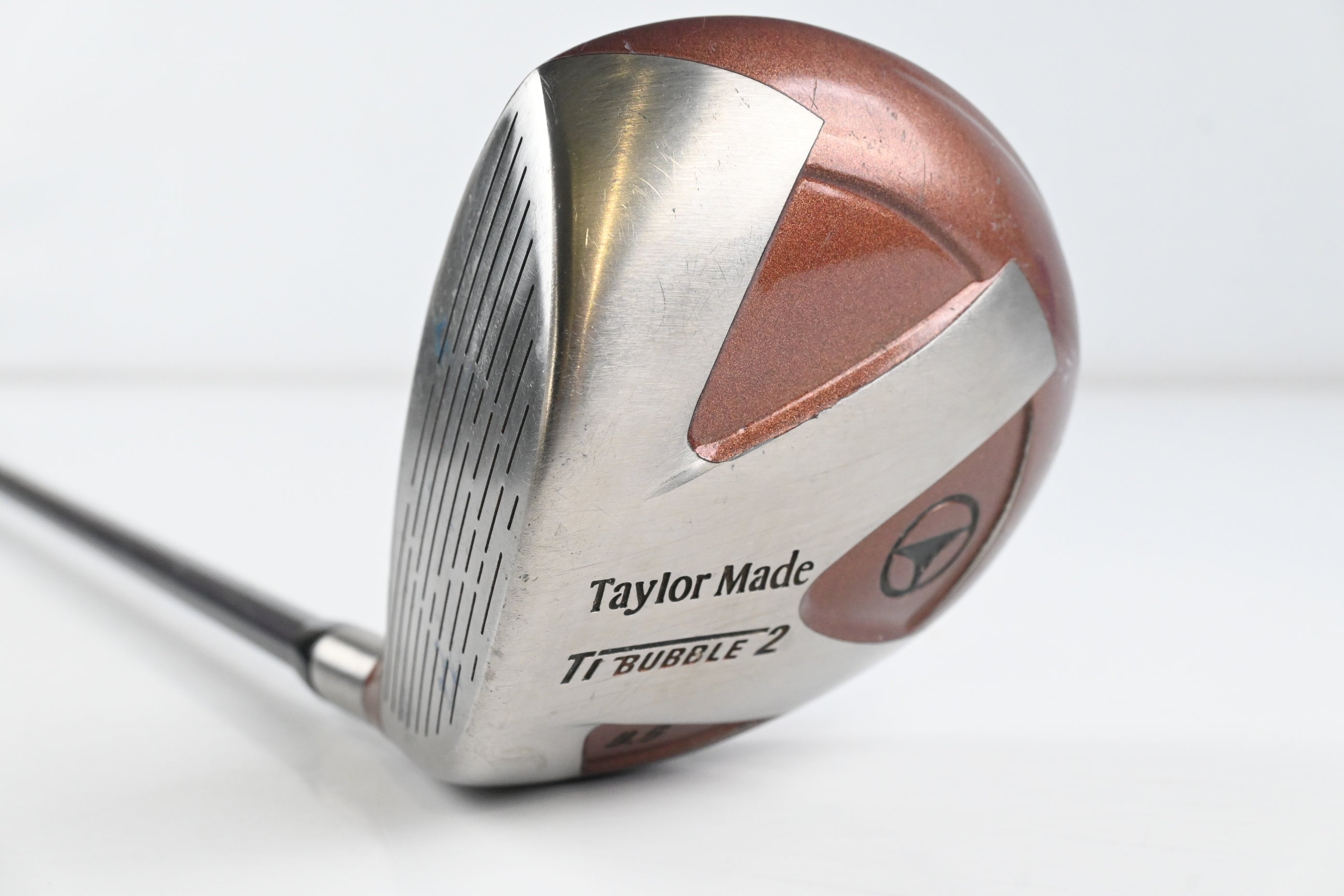 Left Hand Taylormade Ti Bubble 2 Driver / 9.5 Degree / Stiff Flex Bubble 2 Shaft