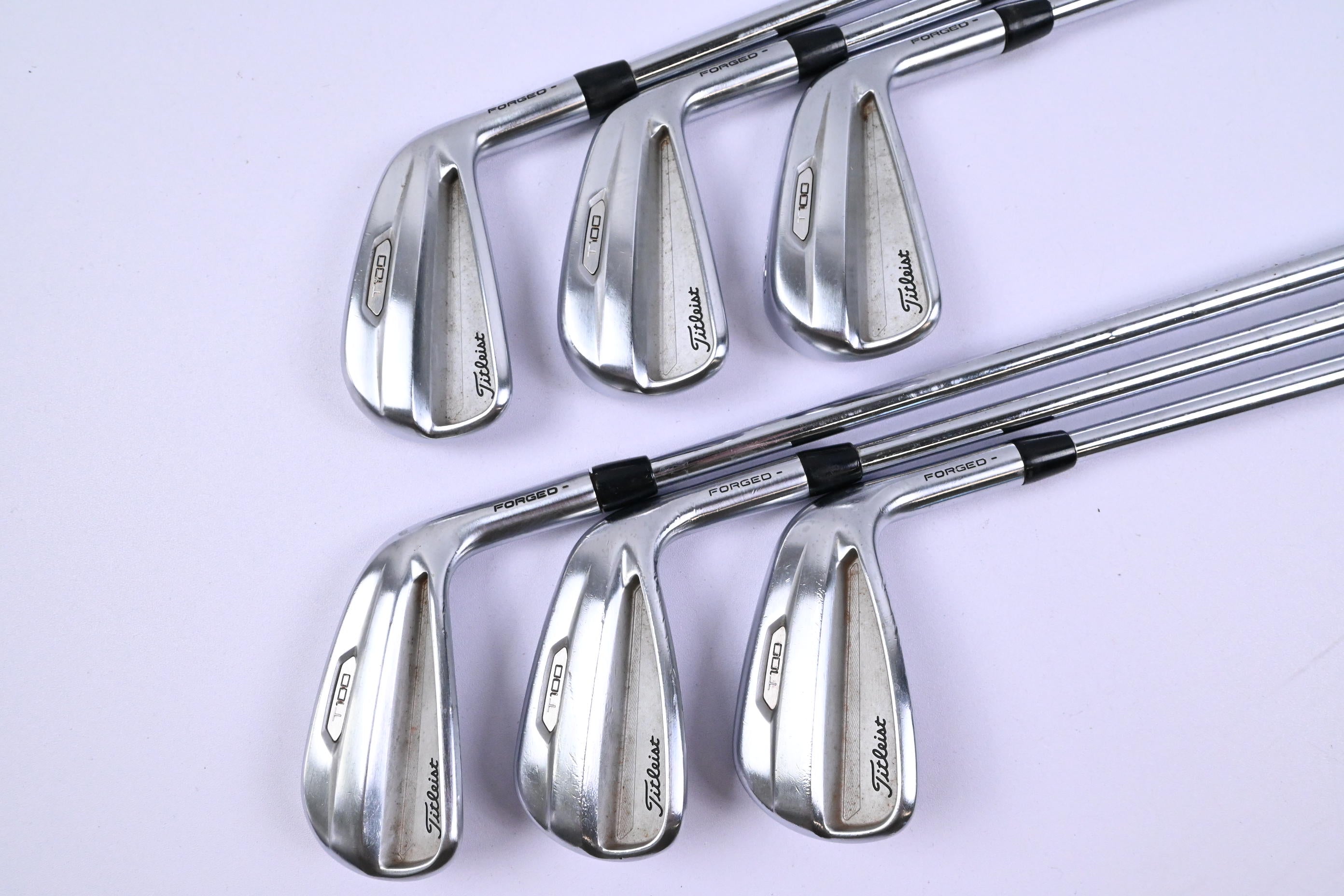 Titleist T100 2021 Irons / 4-9i / X-Flex Steel Shafts