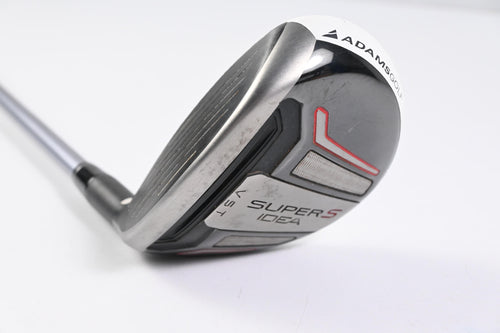 Left Hand Adams Idea Super S #4 Hybrid / 22 Degree / Regular Flex Matrix Kujoh 75
