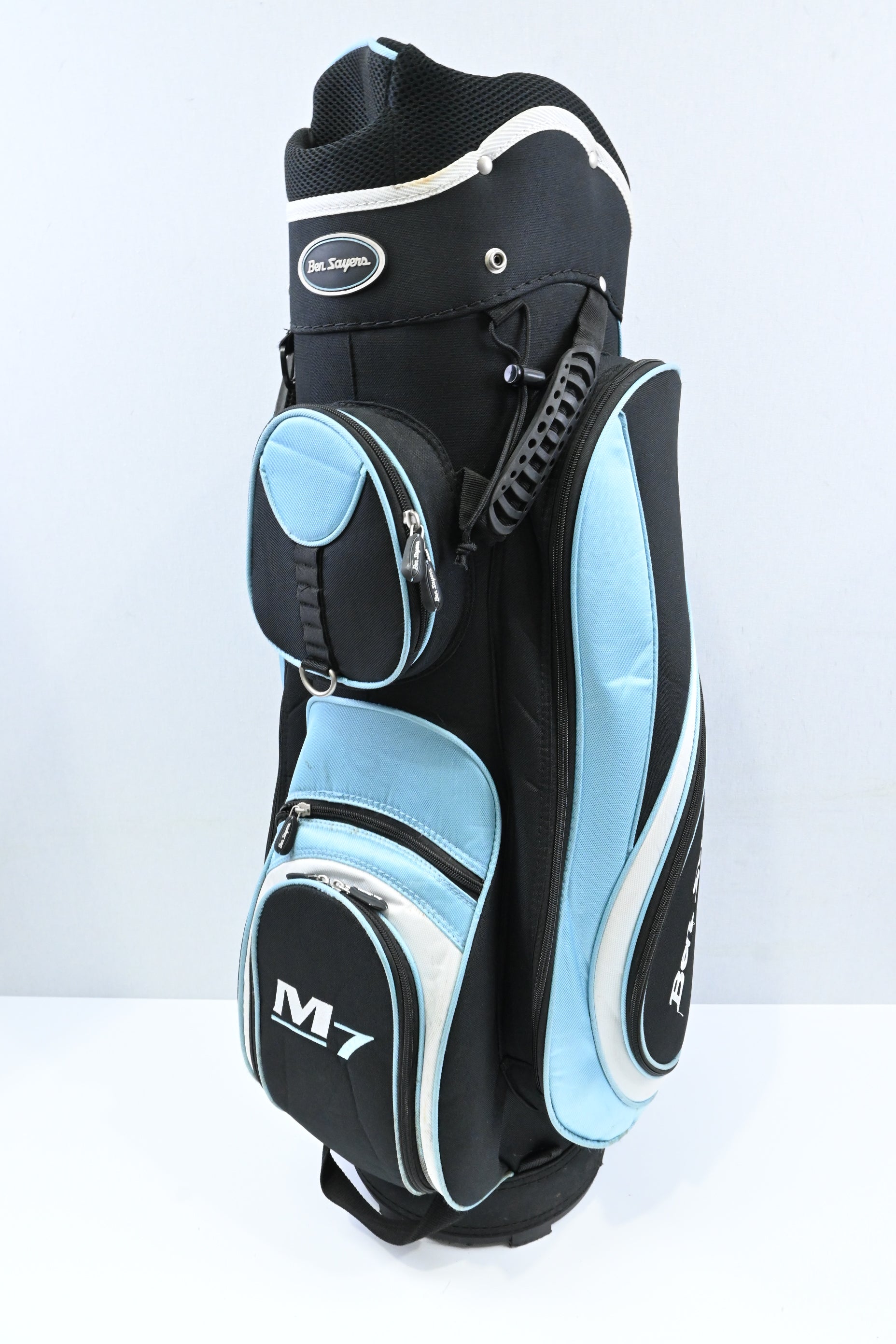 Ben Sayers M7 Cart Bag / 8-Way / Black, Blue