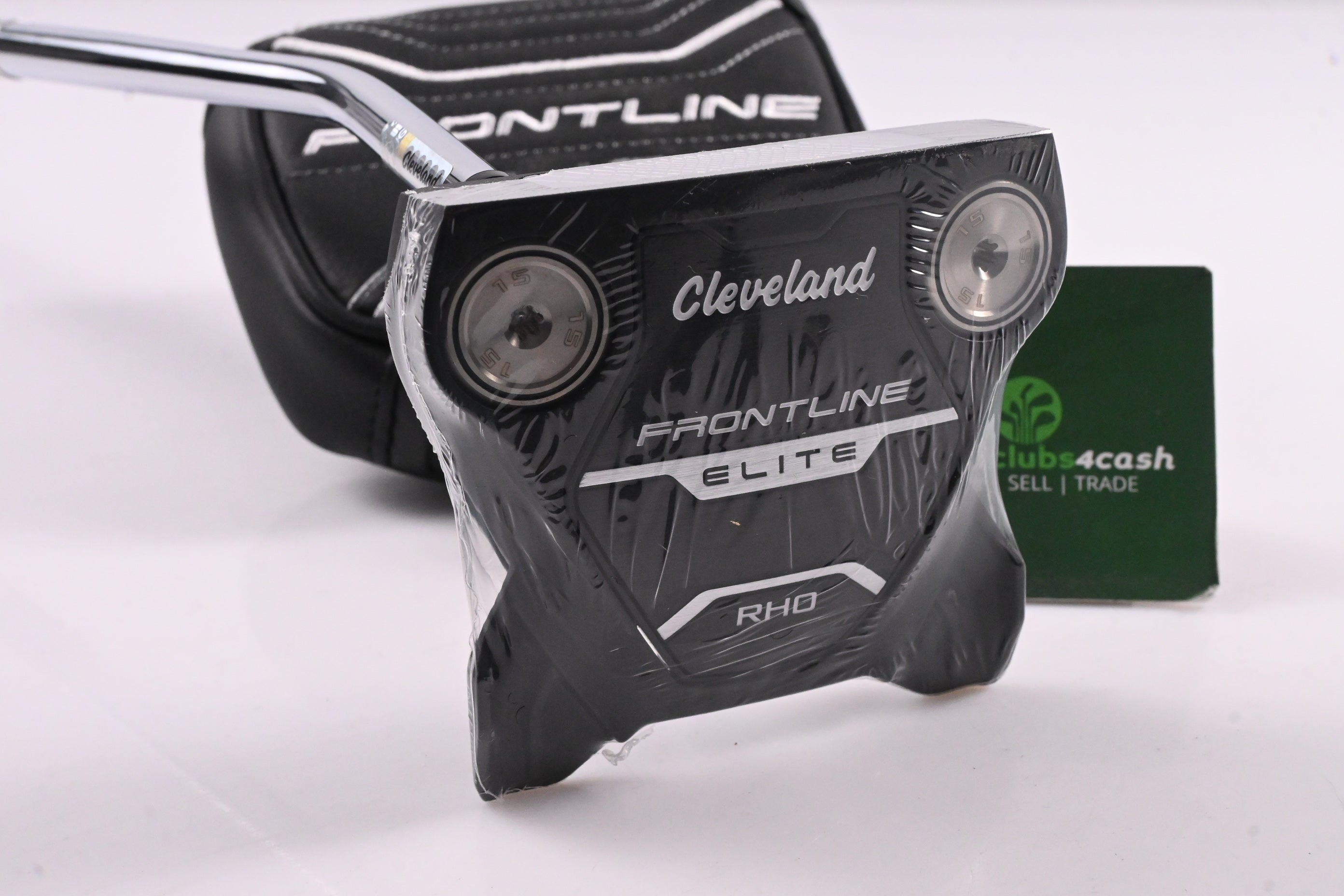 Left Hand Cleveland Frontline Elite RHO Single Bend Putter / 34 Inch