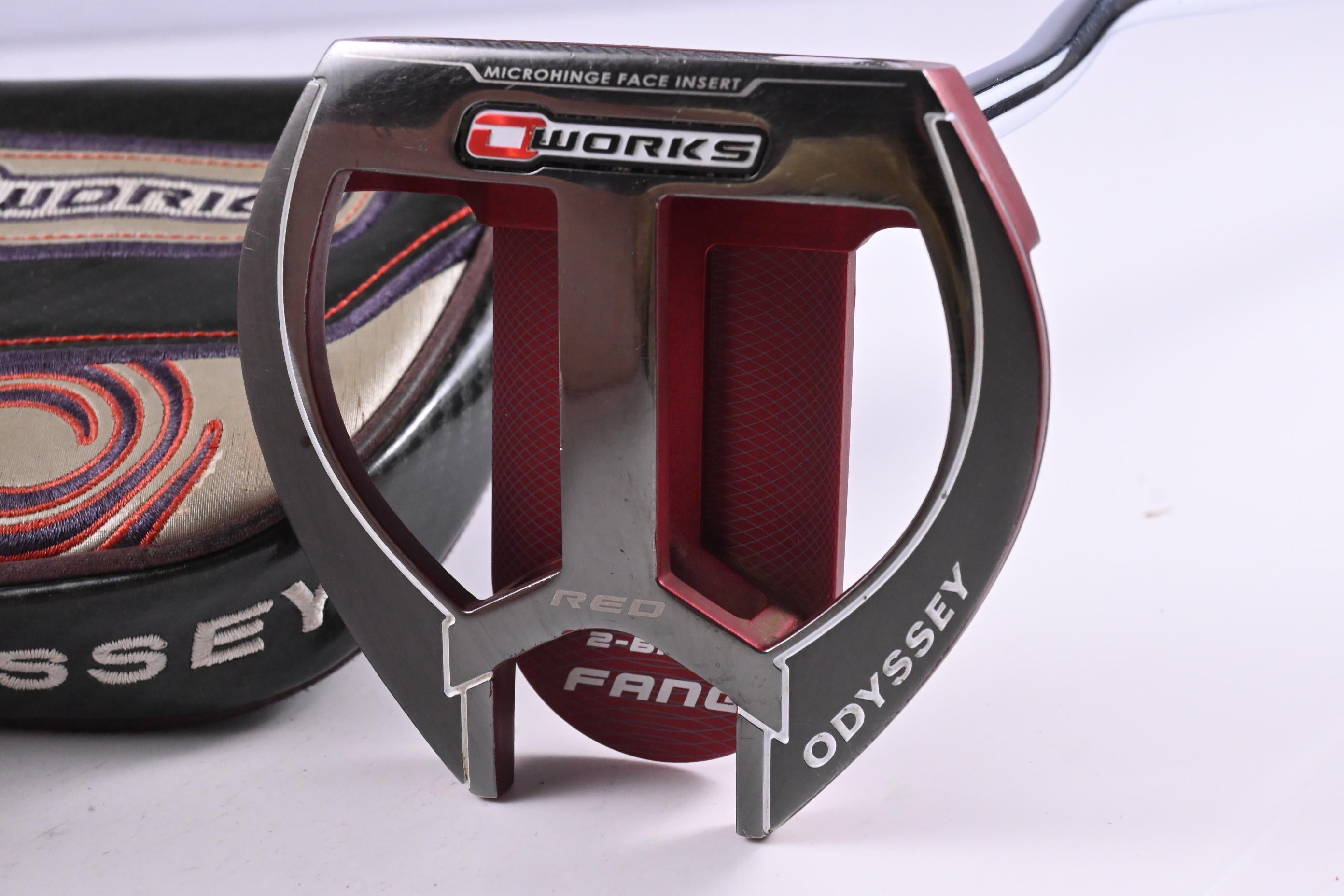 Odyssey O-Works Red 2-Ball Fang Putter / 34 Inch