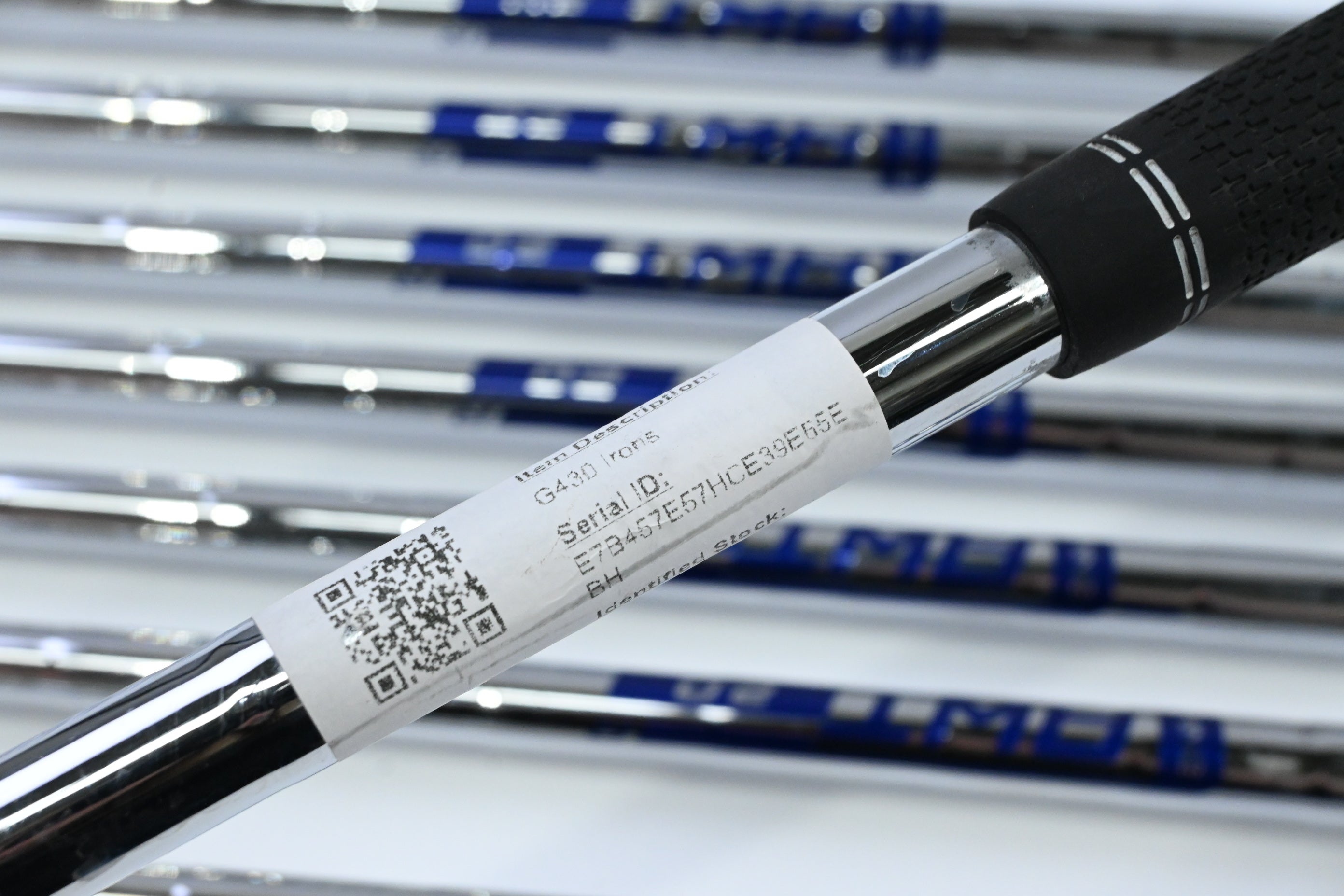 Ping G430 Irons / 5-PW+45°+50° / GreenDot / Regular Flex Ping AWT 2.0 Shafts