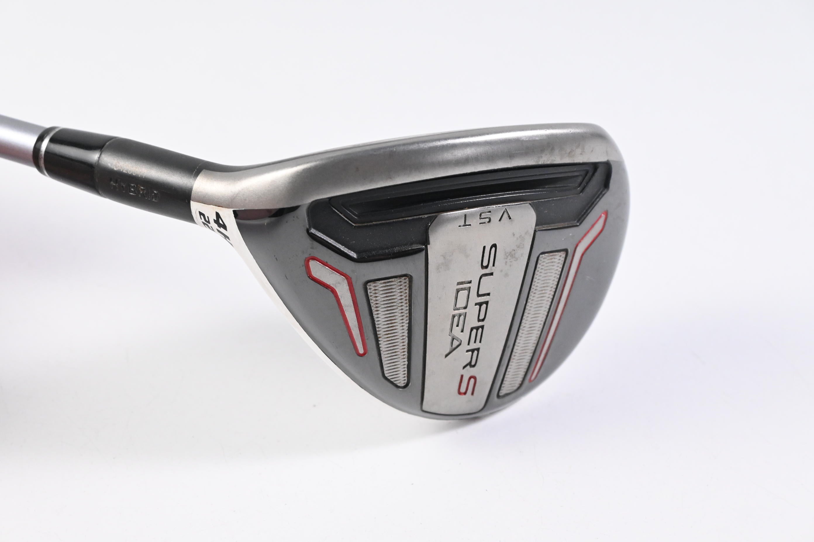 Left Hand Adams Idea Super S #4 Hybrid / 22 Degree / Regular Flex Matrix Kujoh 75