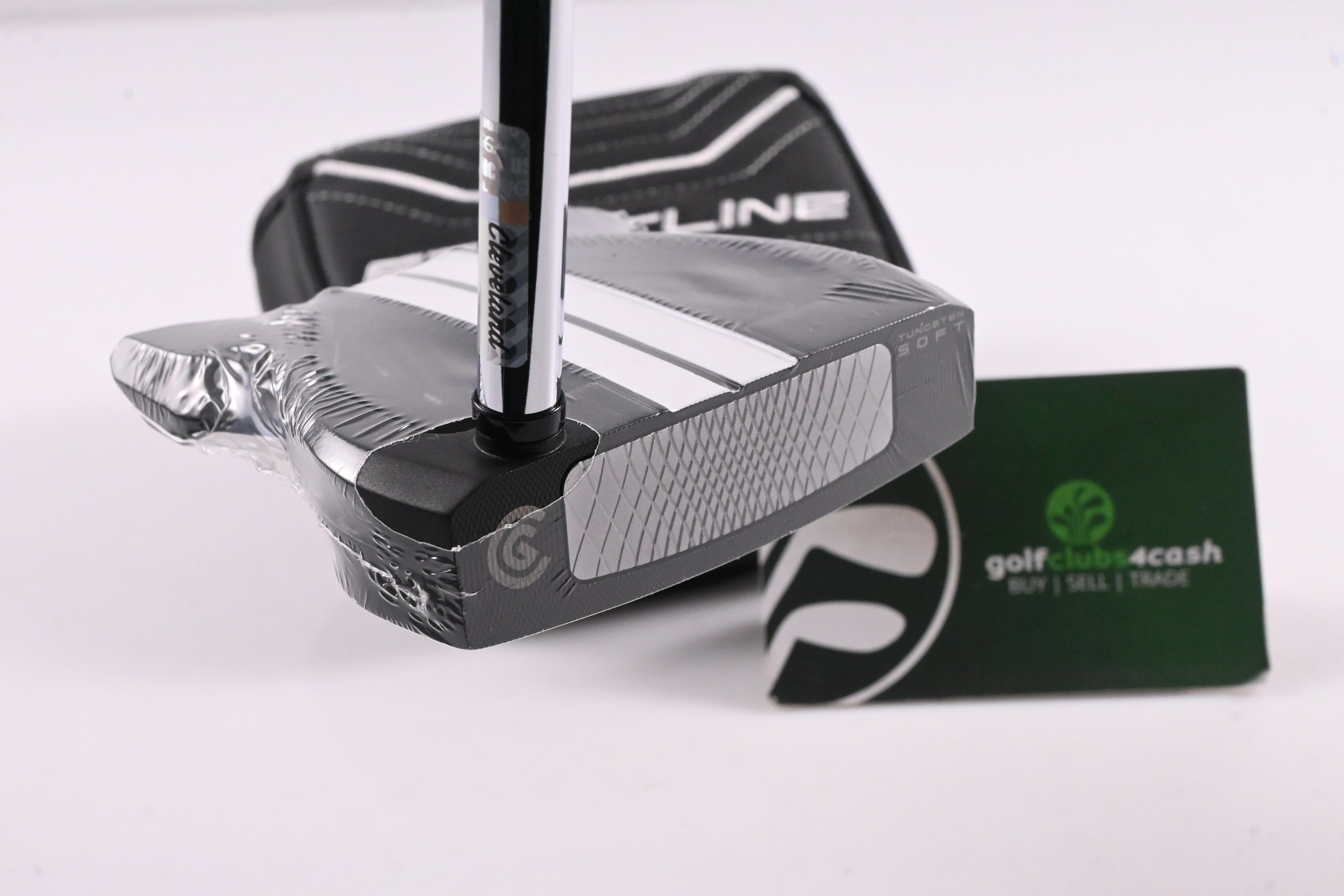 Left Hand Cleveland Frontline Elite RHO Single Bend Putter / 34 Inch