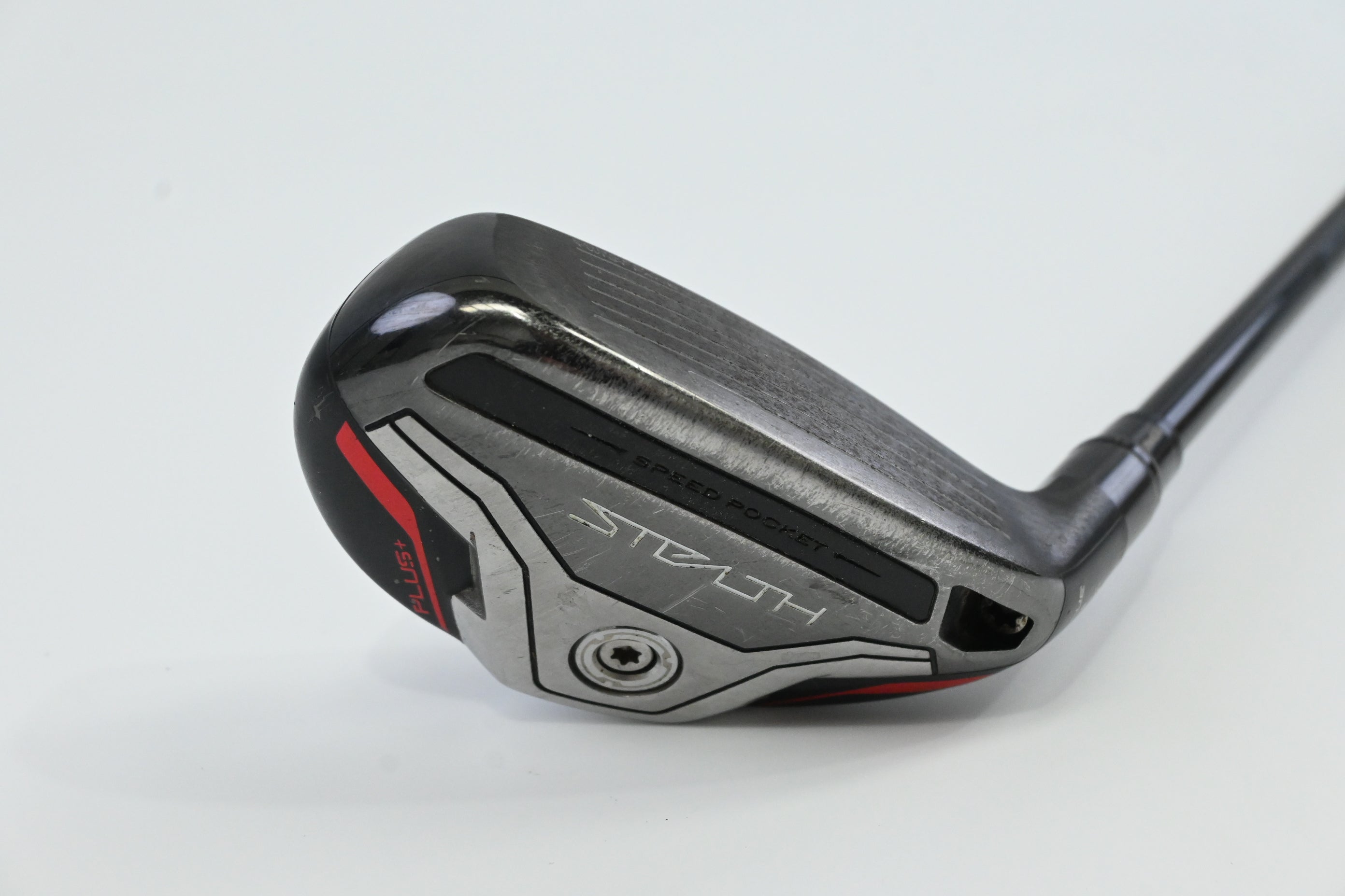 Taylormade Stealth Plus #2 Hybrid / 17 Degree / Stiff Flex HZRDUS Smoke Red RDX