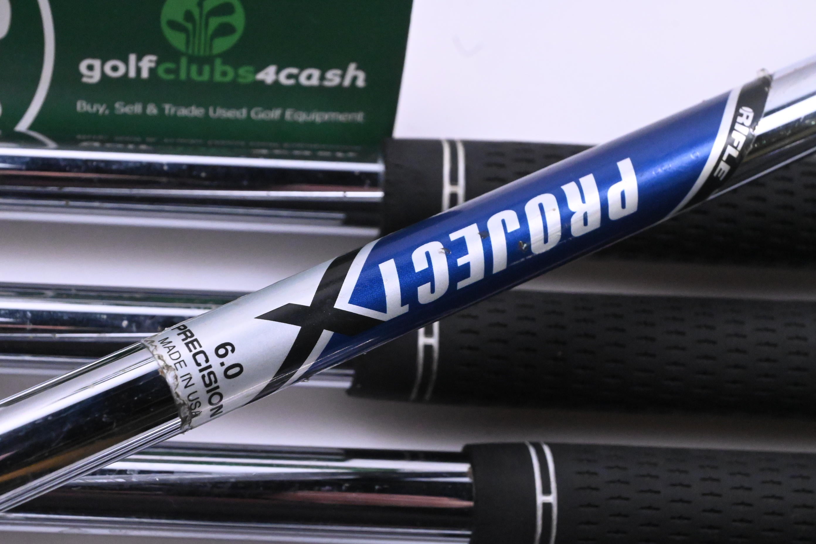 Titleist 714 CB Irons / 4-PW / Stiff Flex Project X Rifle Shafts