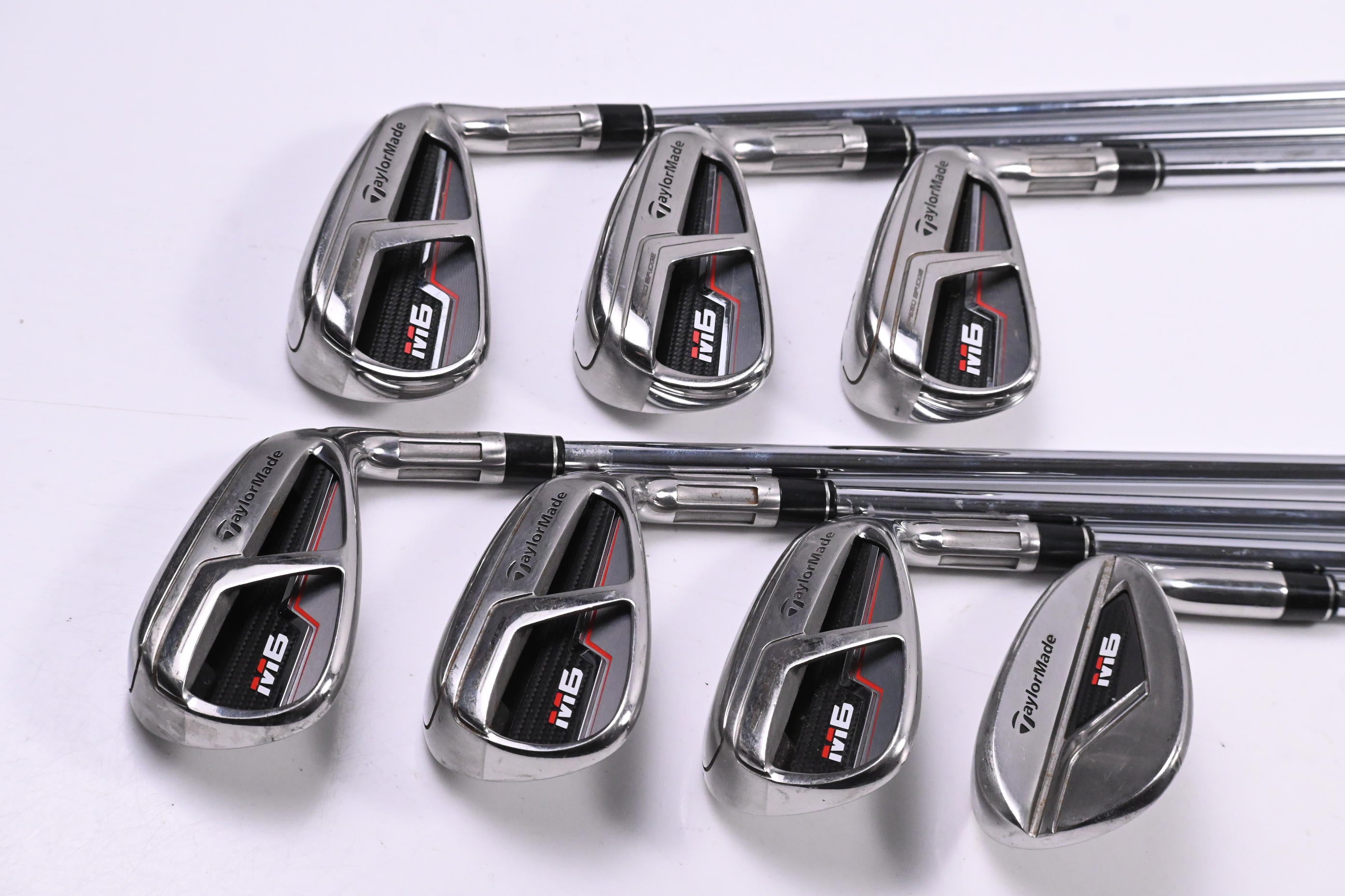 Taylormade M6 Irons / 5-PW+SW / Regular Flex KBS MAX 85 Shaft