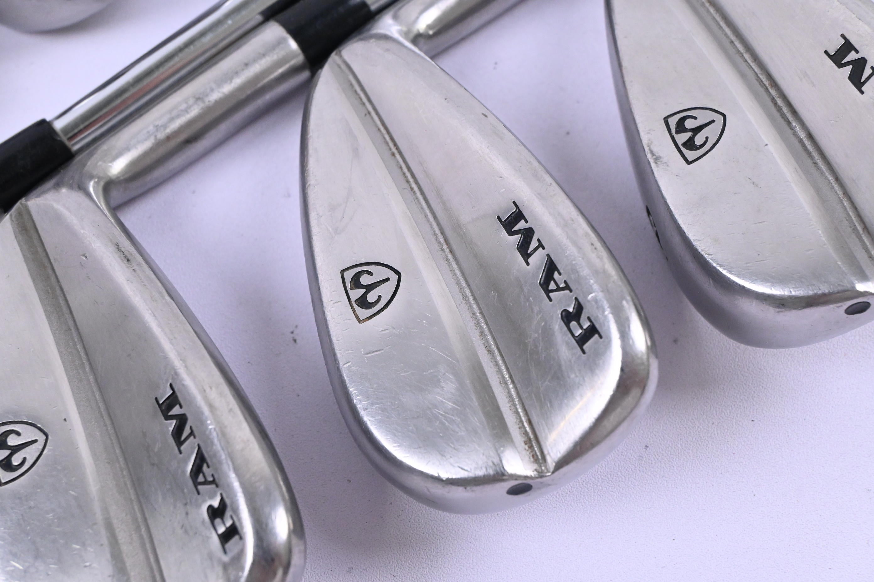 Ram FX77 Irons / 4-PW / Stiff Flex KBS Tour 90 Shafts