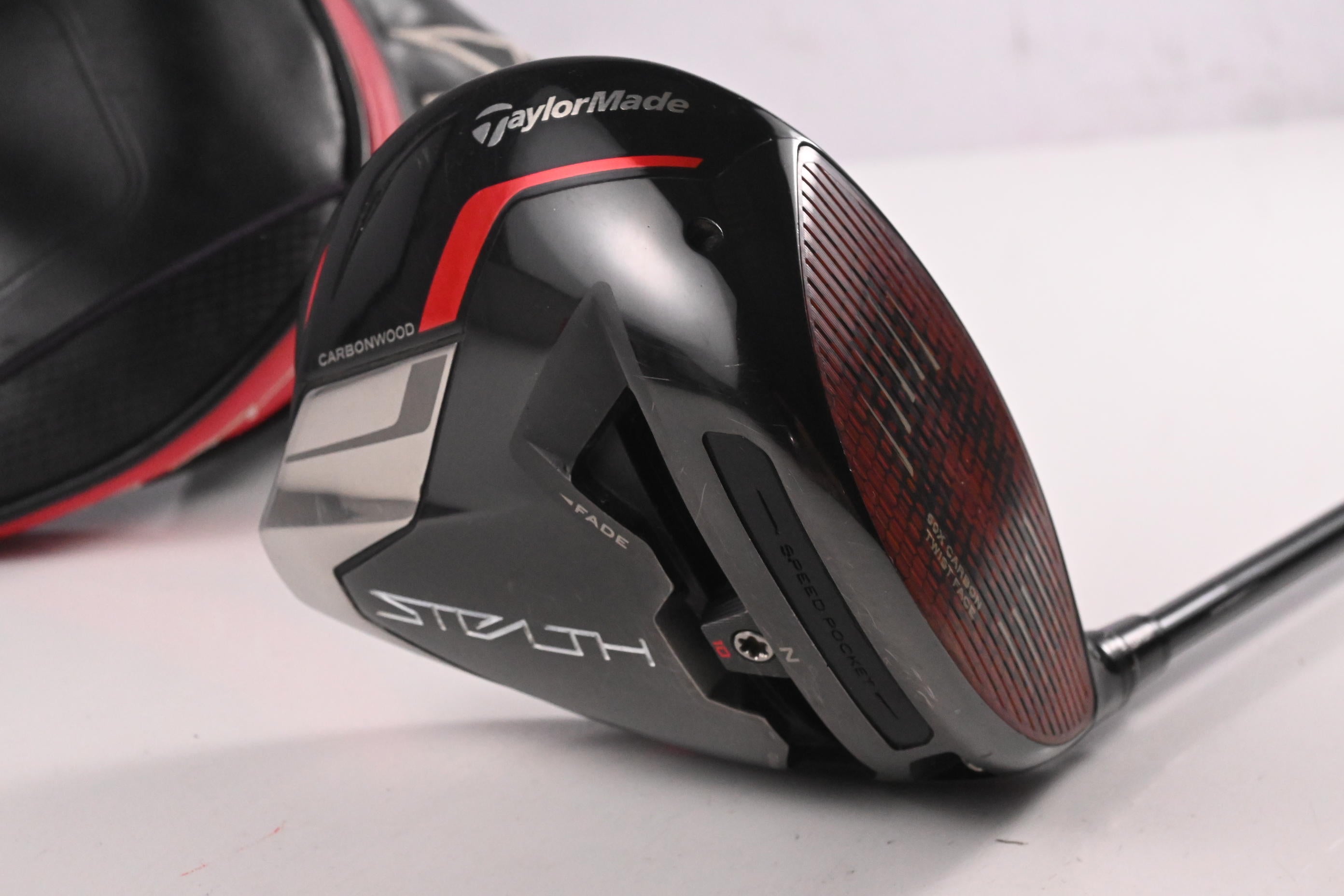 Taylormade Stealth Driver / 8 Degree / Stiff Flex Fujikura Ventus TR Red 5 Shaft