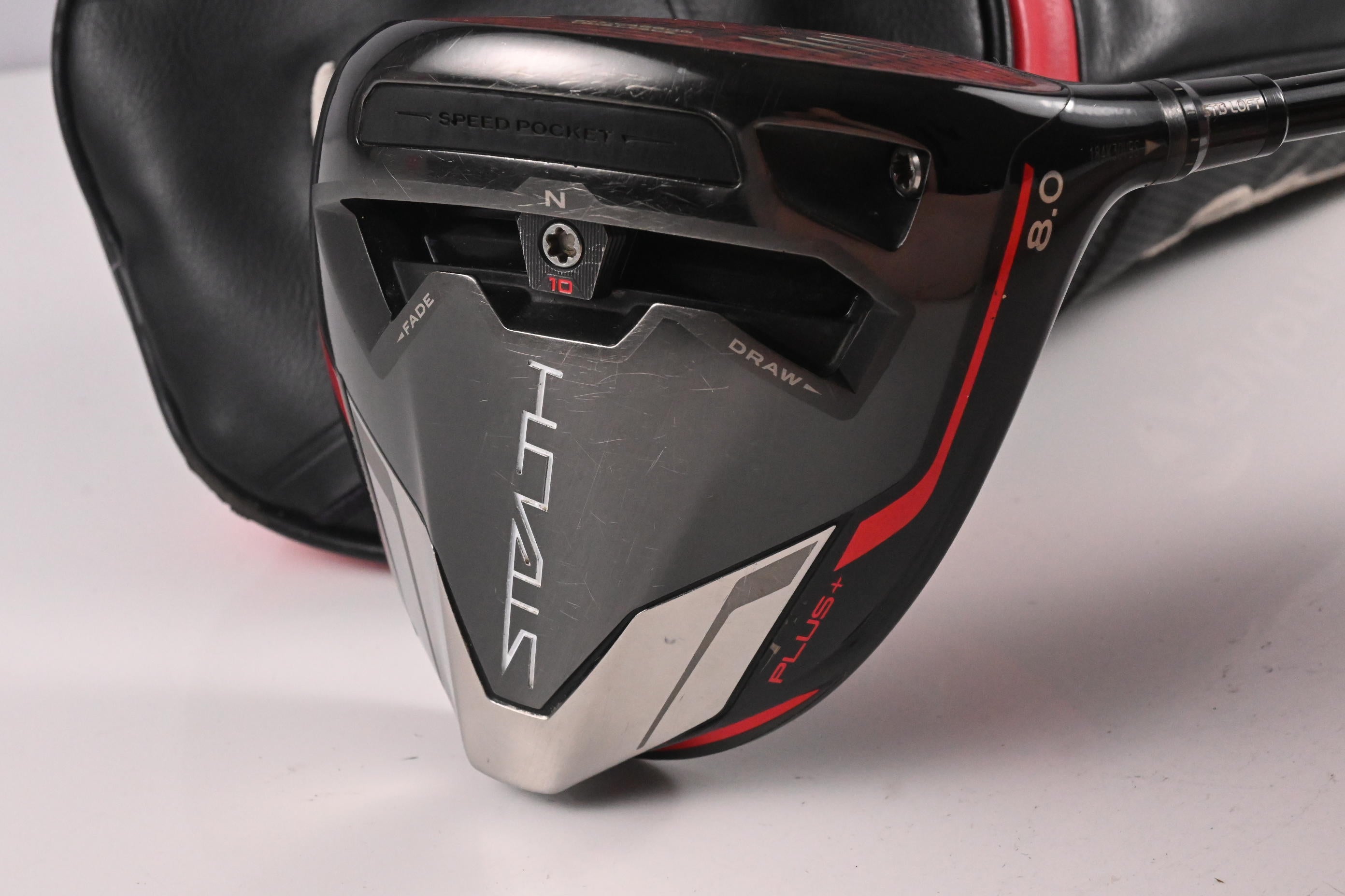 Taylormade Stealth Driver / 8 Degree / Stiff Flex Fujikura Ventus TR Red 5 Shaft