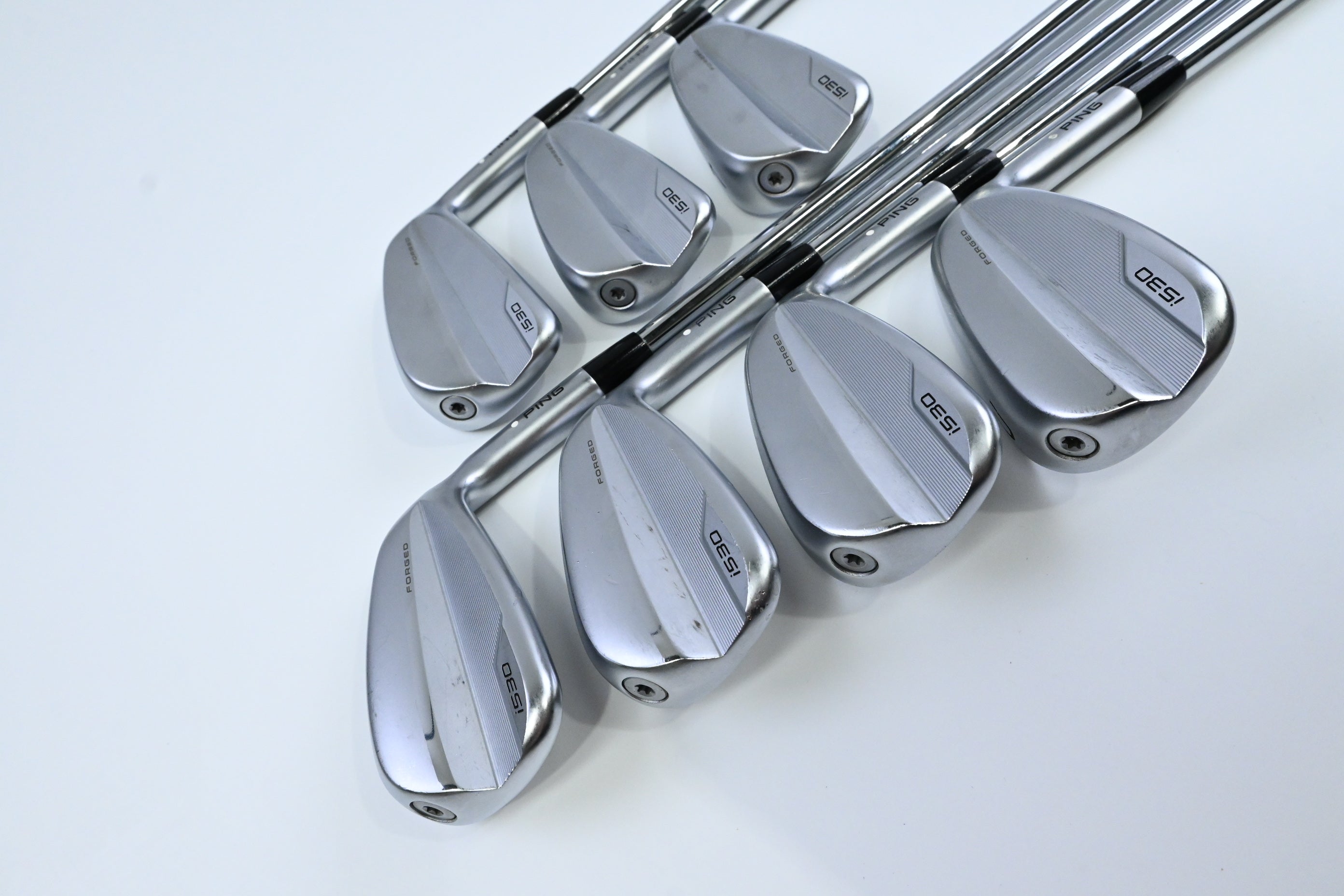 Ping i530 Irons / 5-PW+UW / White Dot / Regular Flex NS Pro Modus3 Tour 115