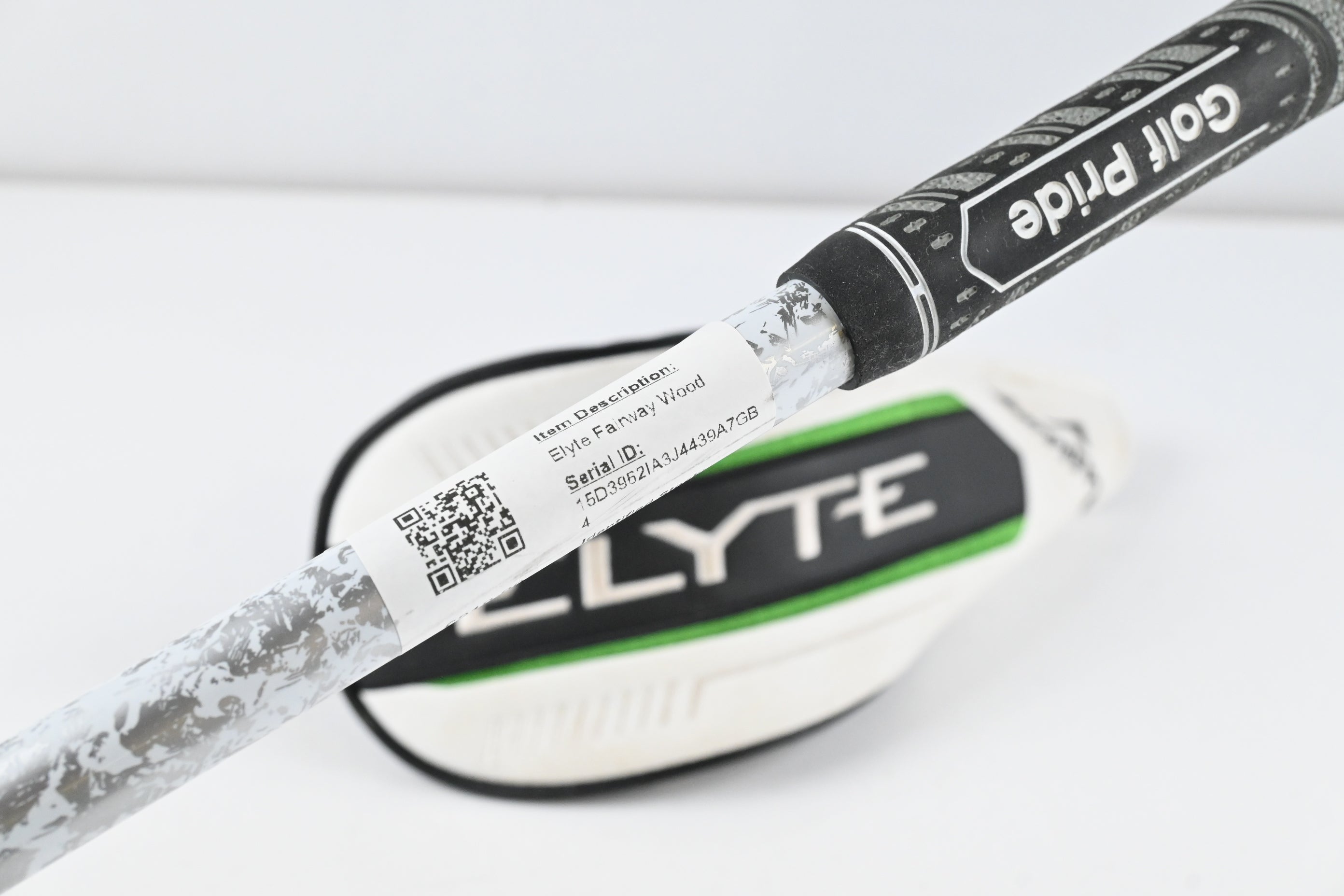 Callaway Elyte #3 Wood / 15 Degree / Stiff Flex Denali Charcoal 60 Shaft
