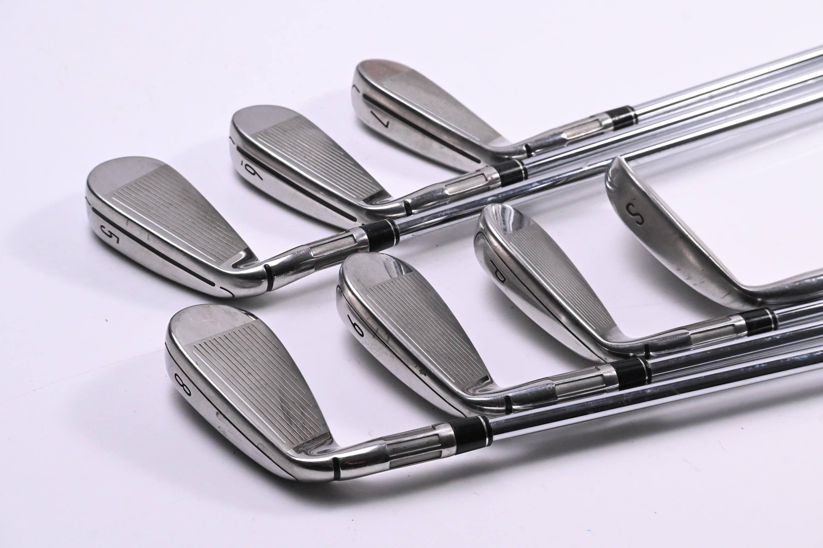 Taylormade M6 Irons / 5-PW+SW / Regular Flex KBS MAX 85 Shaft