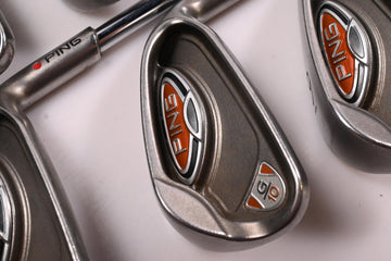 Ping G10 Irons / 5-9i / Red Dot / Regular Flex Ping AWT Shafts