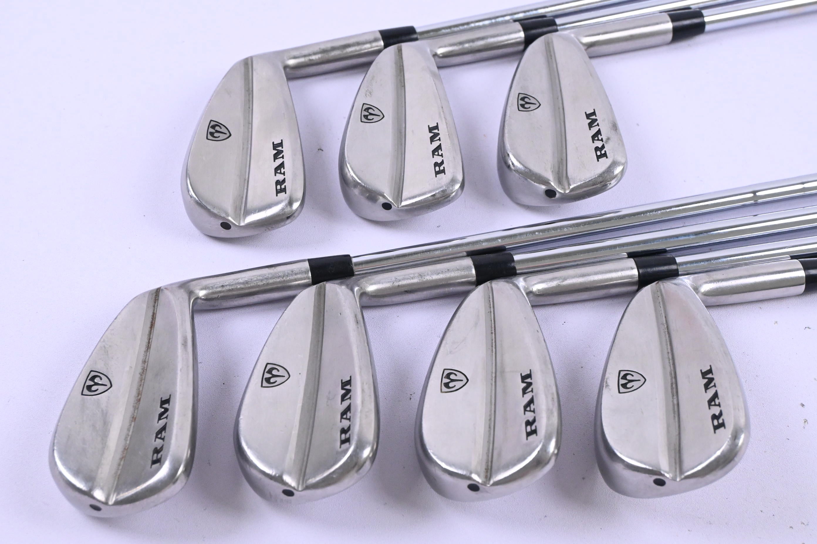 Ram FX77 Irons / 4-PW / Stiff Flex KBS Tour 90 Shafts