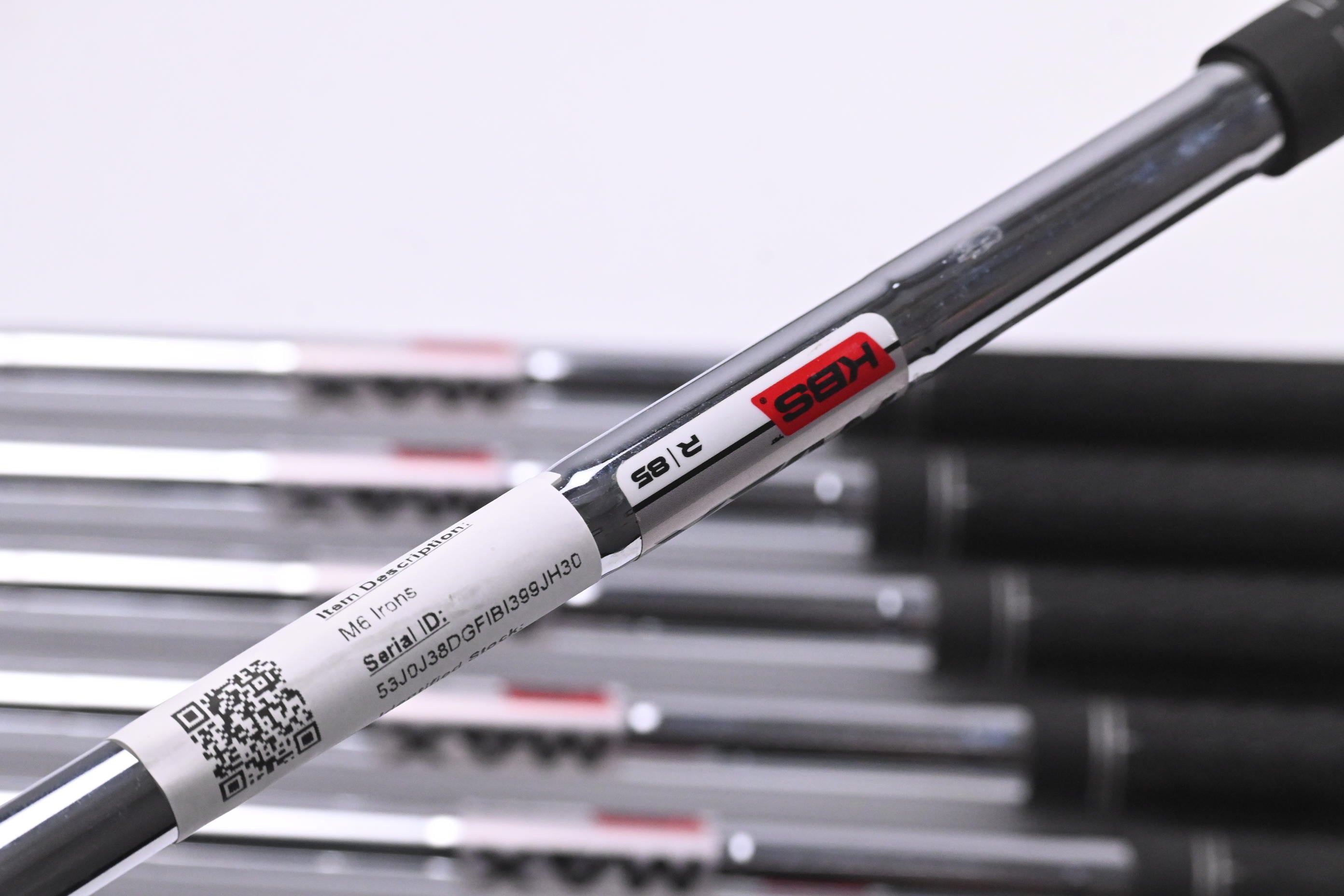 Taylormade M6 Irons / 5-PW+SW / Regular Flex KBS MAX 85 Shaft