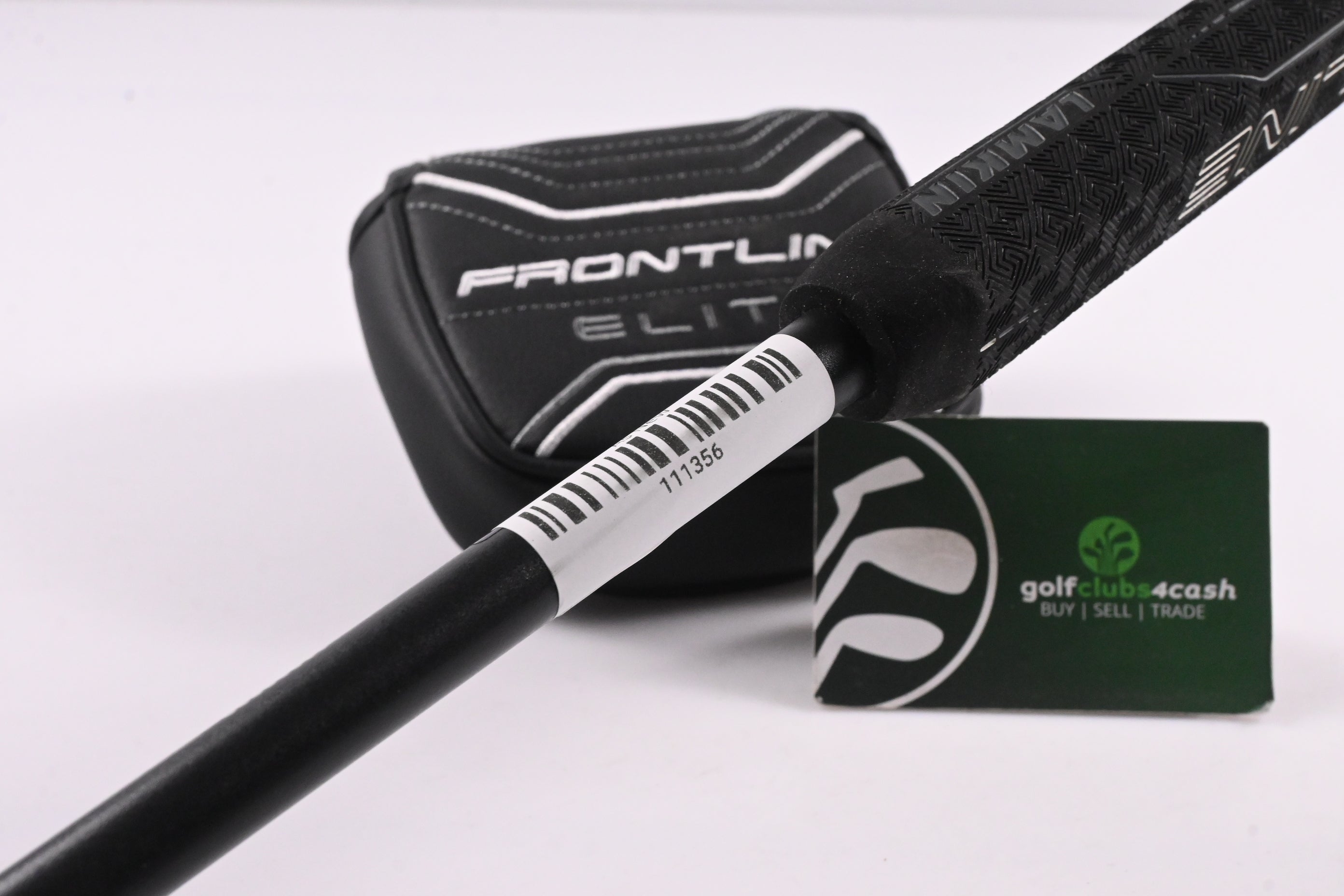 Left Hand Cleveland Frontline Elite RHO Single Bend Putter / 34 Inch