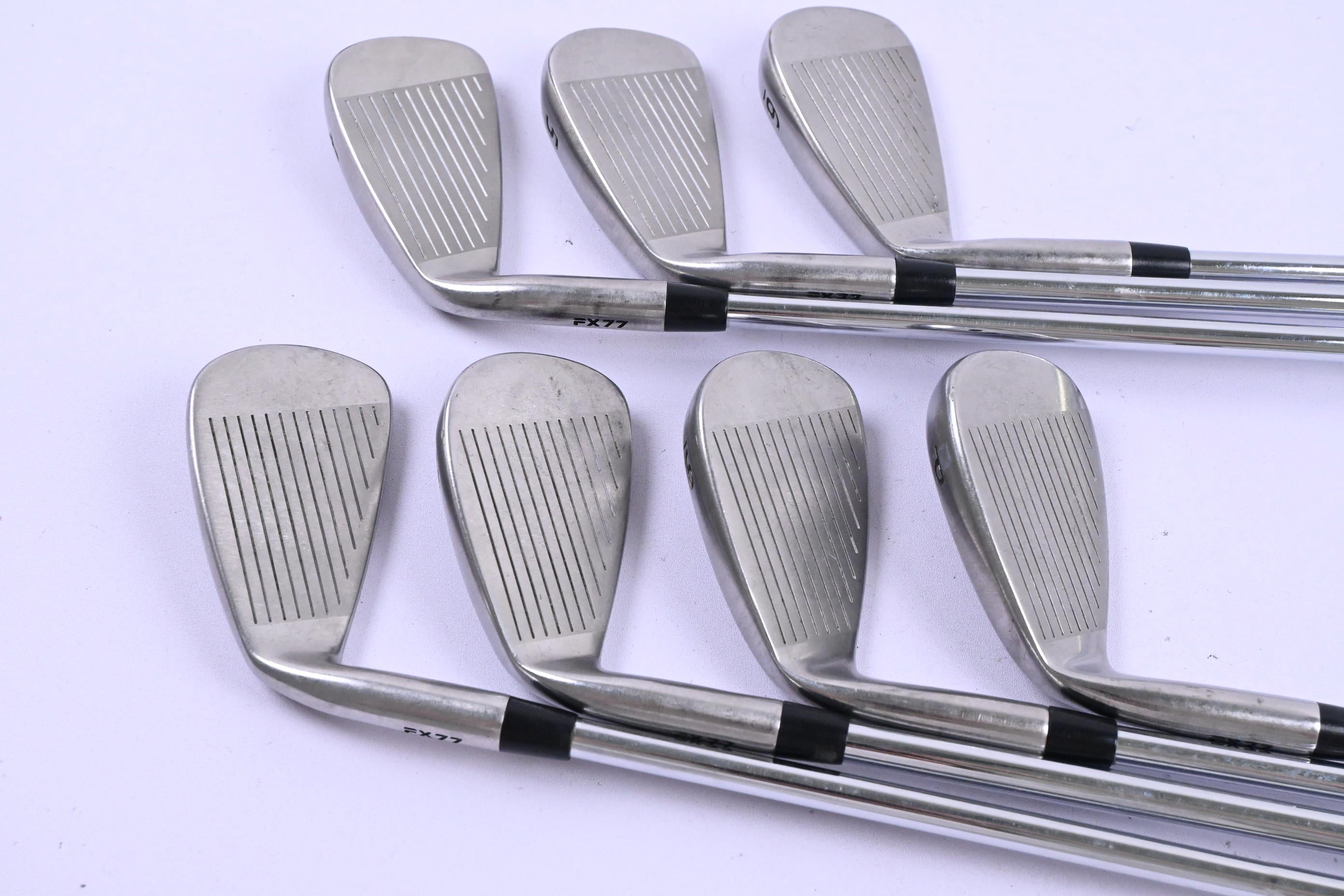 Ram FX77 Irons / 4-PW / Stiff Flex KBS Tour 90 Shafts
