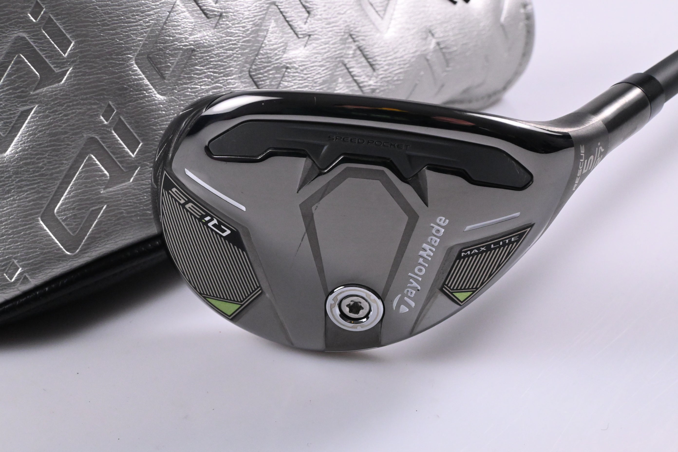 Taylormade Qi35 Max Lite #5 Hybrid / 27 Degree / Senior Flex Vanquish 5 Shaft