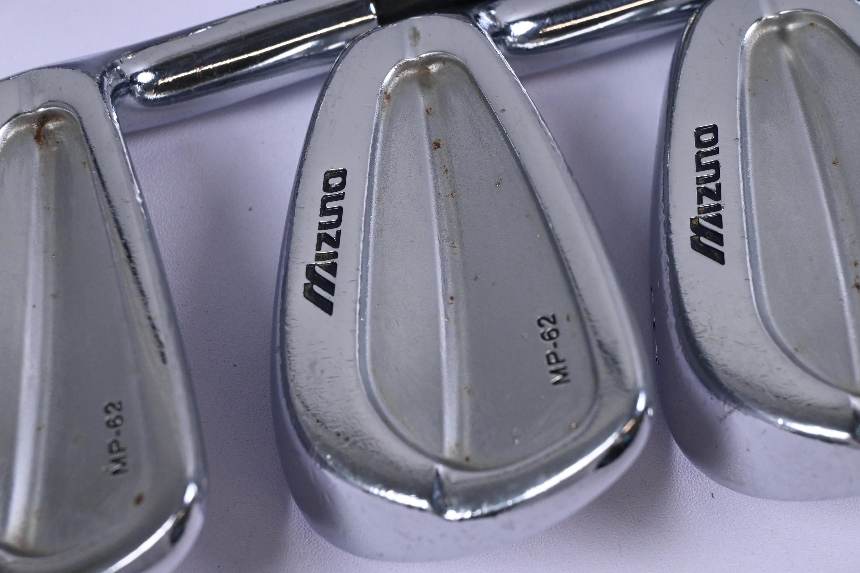 Mizuno MP-62 Irons / 4-PW / Stiff Flex Project X Rifle Shafts