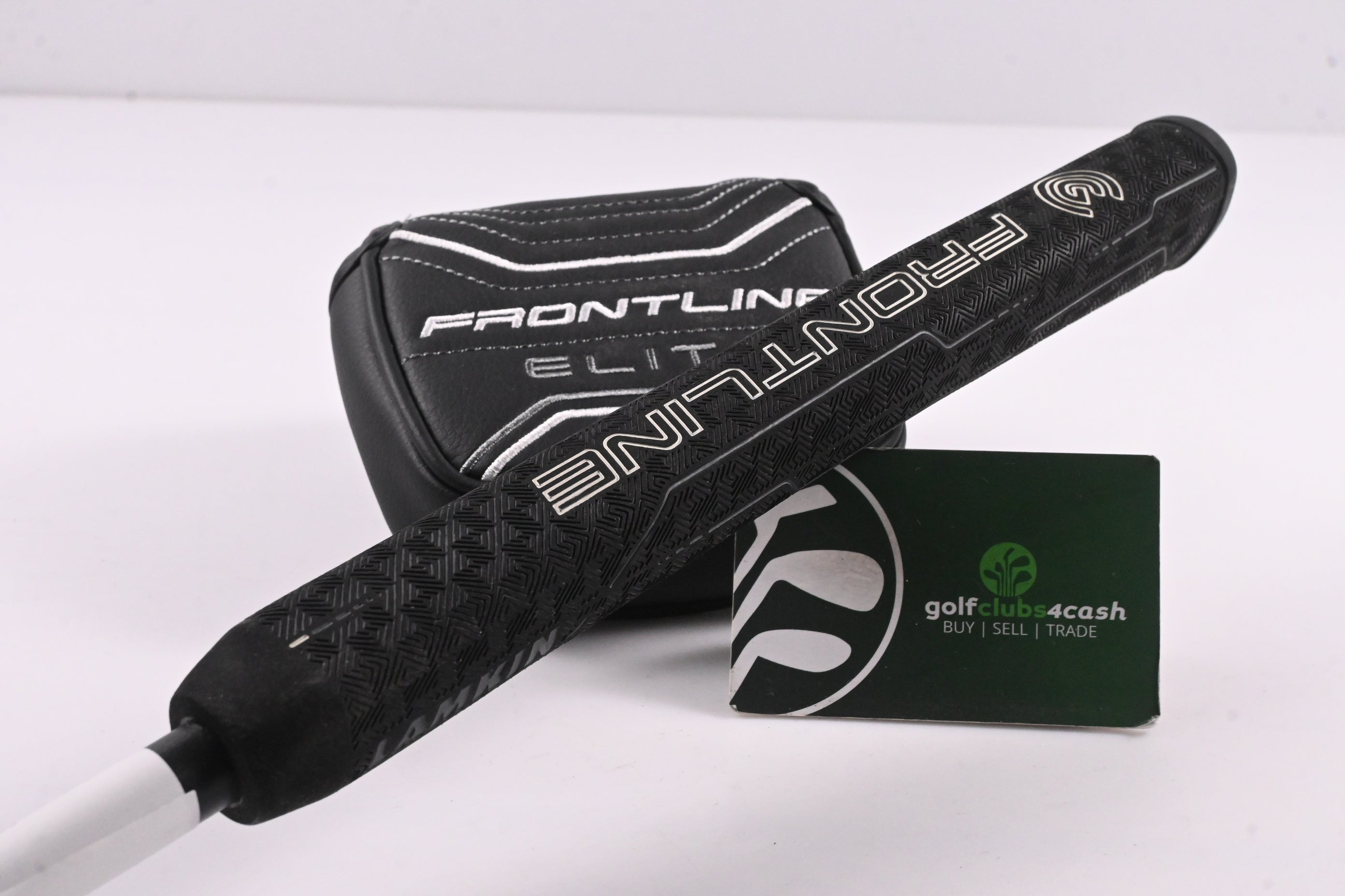 Left Hand Cleveland Frontline Elite RHO Single Bend Putter / 34 Inch